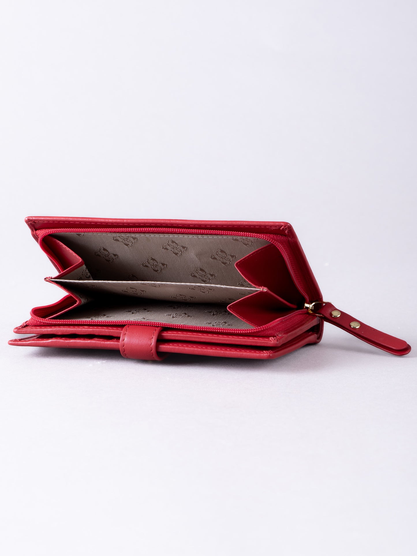 Icon Stud Large Leather Tab Purse