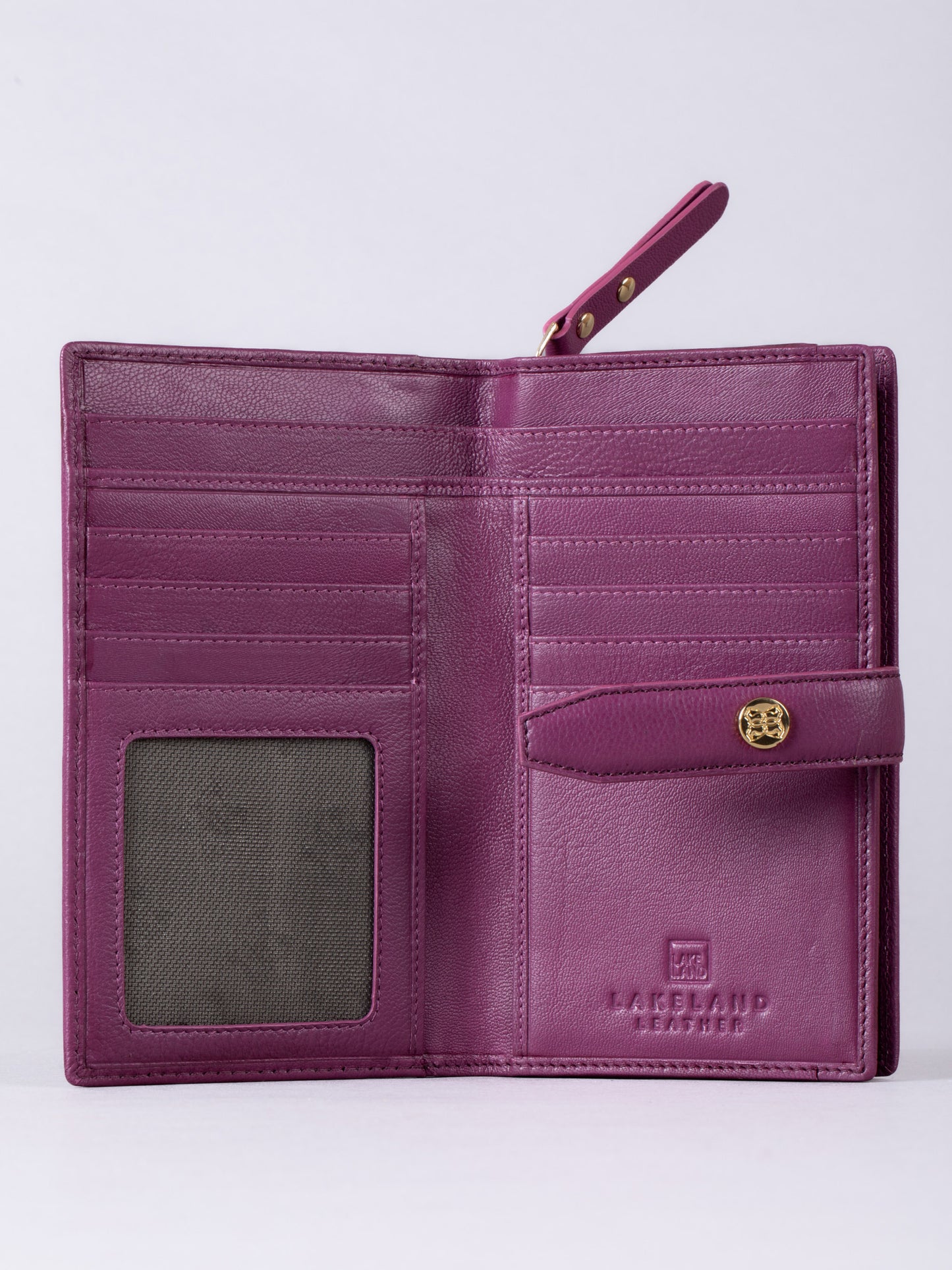 Icon Stud Large Leather Tab Purse