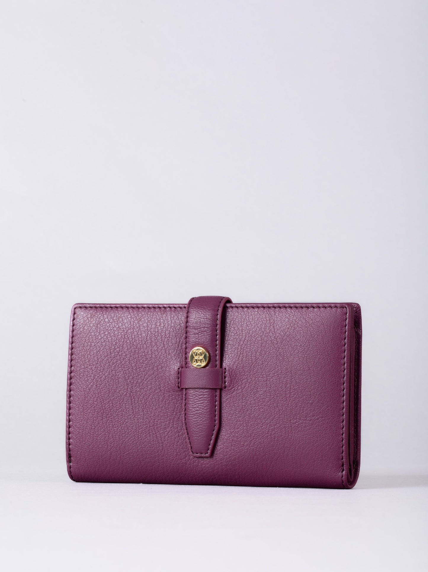 Icon Stud Large Leather Tab Purse