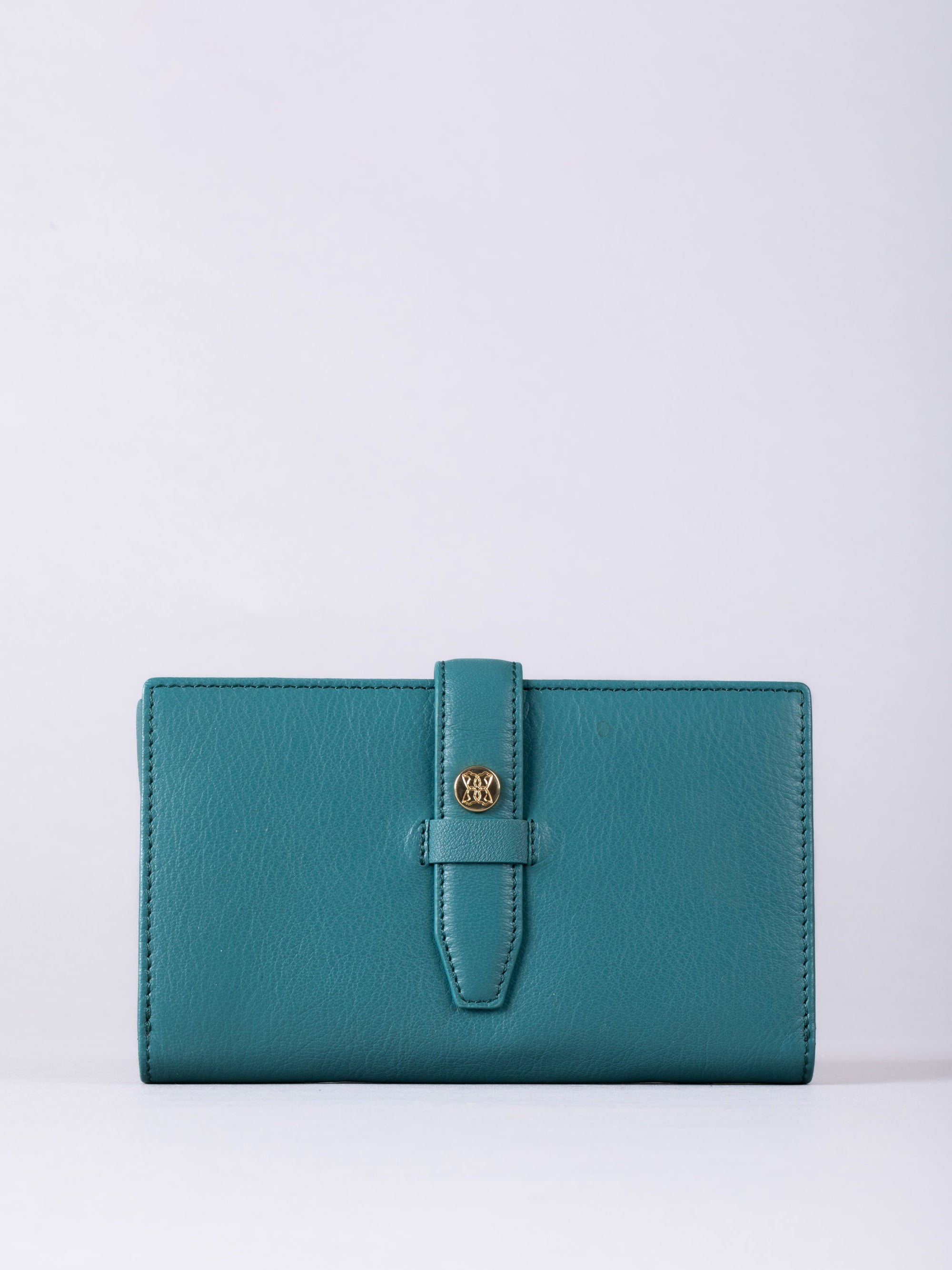Icon Stud Large Leather Tab Purse