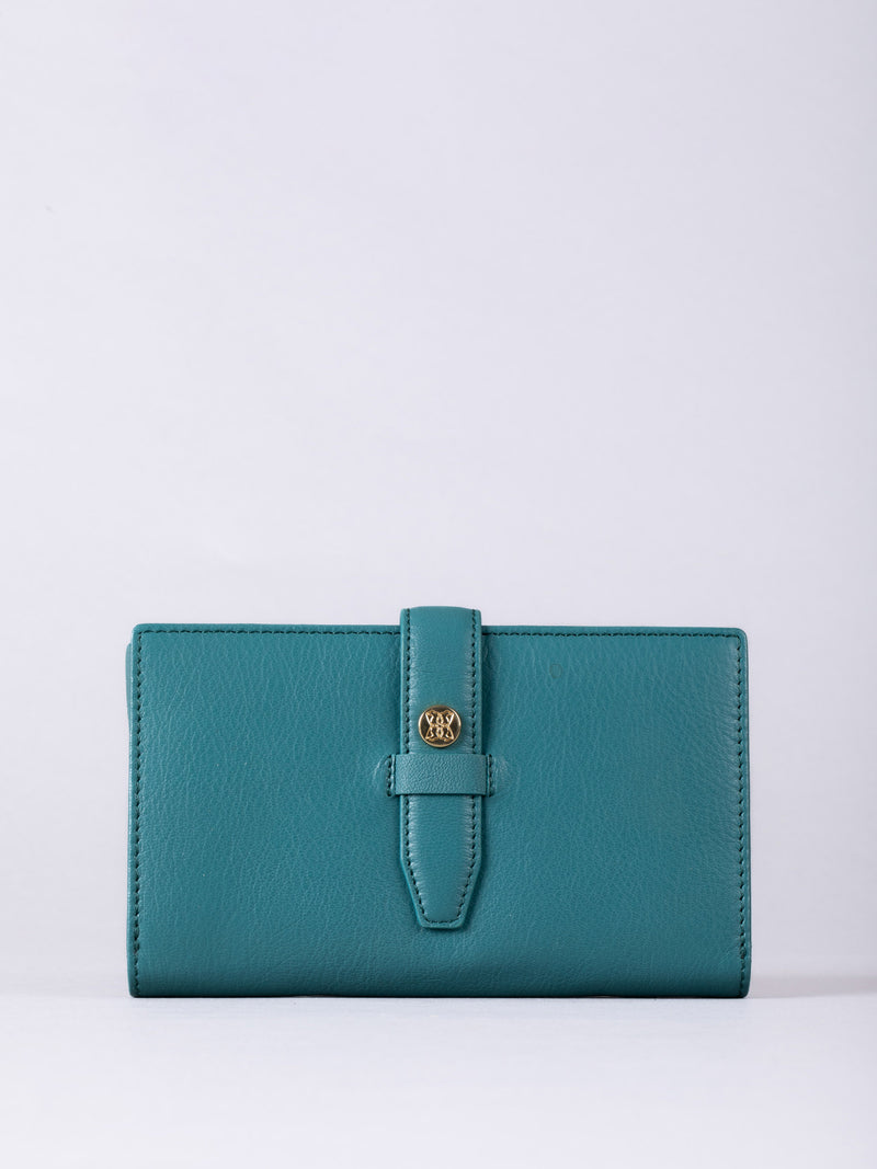 Icon Stud Large Leather Tab Purse