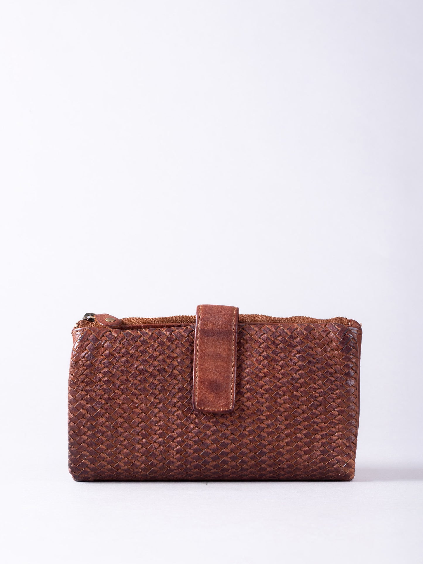 Wreay Large Leather Tab Purse