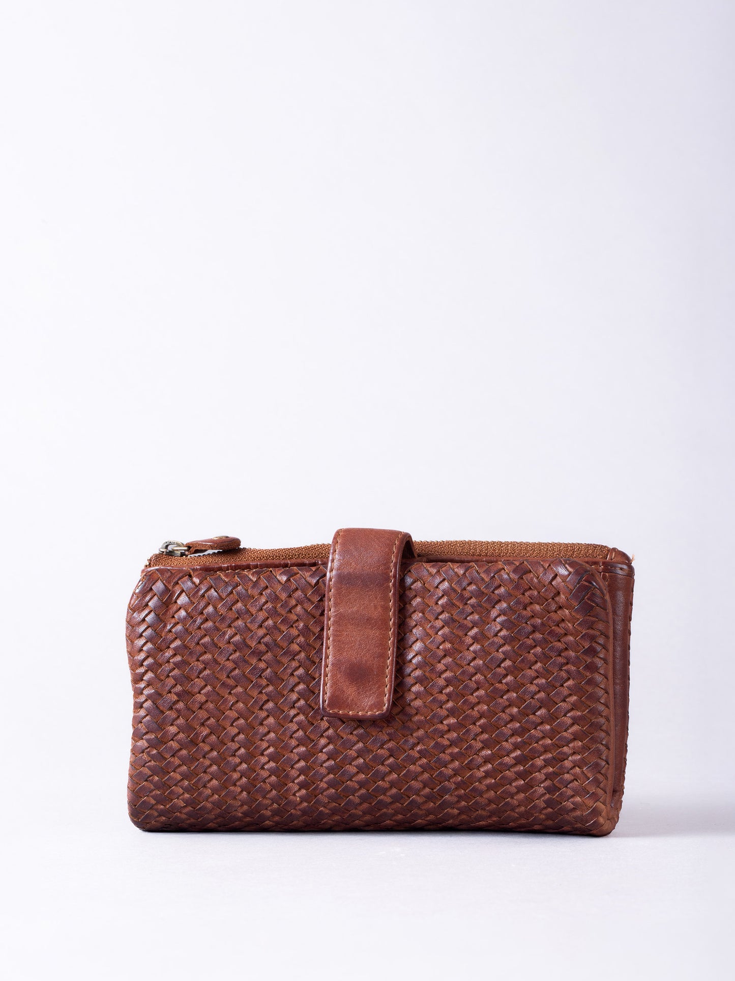 Wreay Large Leather Tab Purse