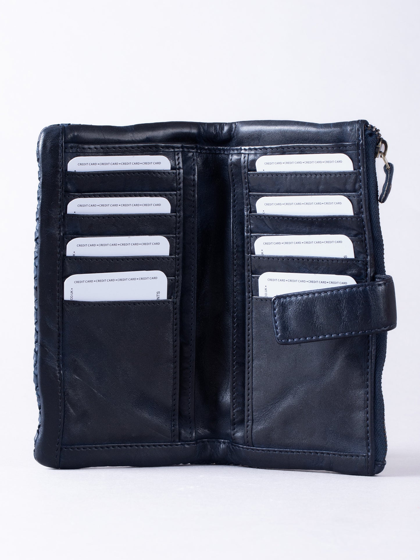 Wreay Large Leather Tab Purse