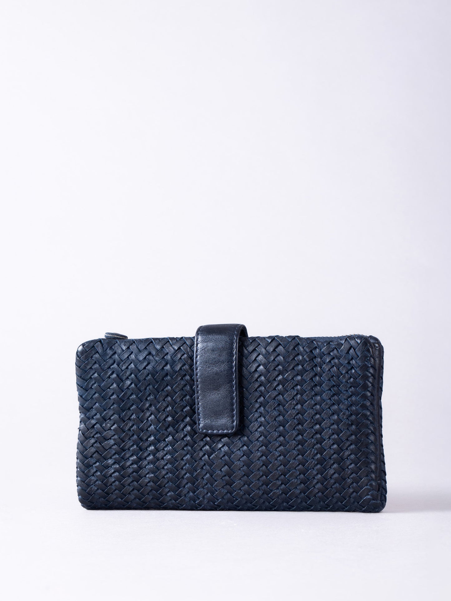 Wreay Large Leather Tab Purse