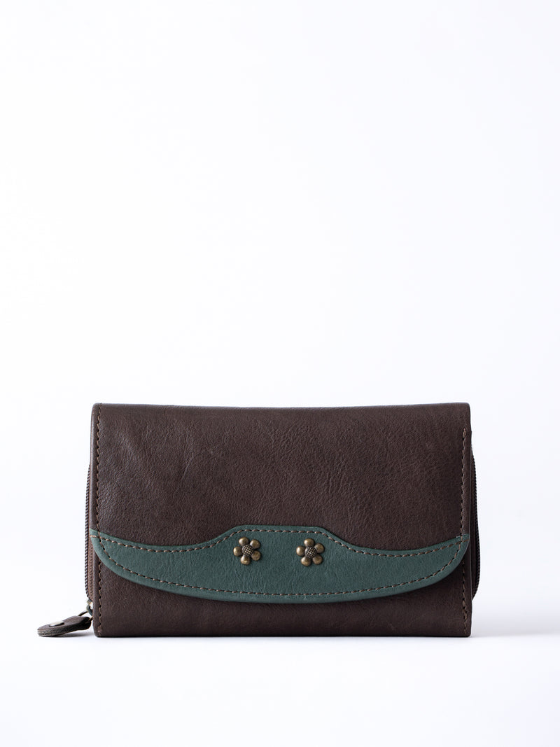 Hartsop Flapover Leather Purse