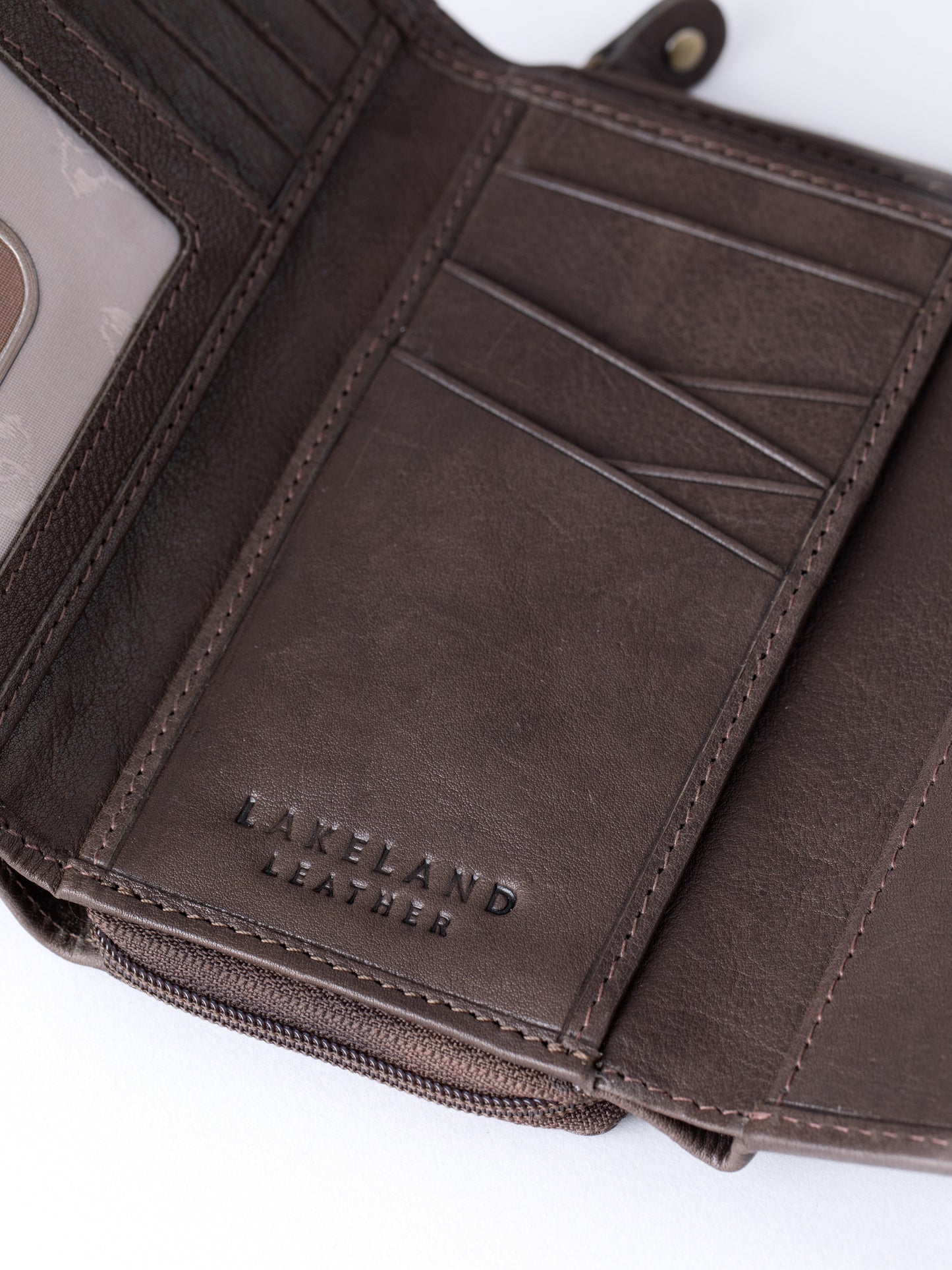 Hartsop Flapover Leather Purse