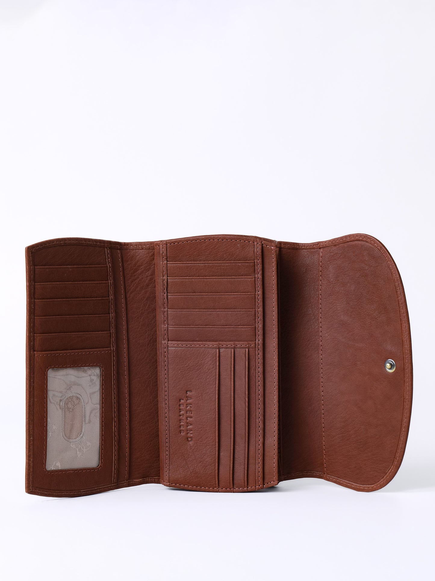 Harstone Leather Flapover Purse