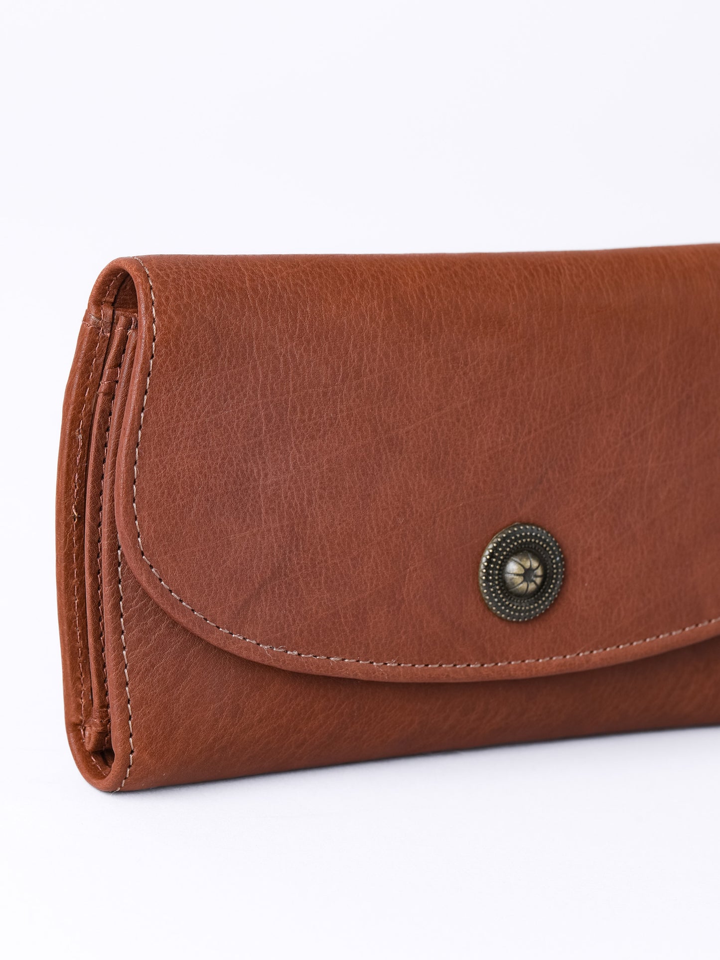 Harstone Leather Flapover Purse