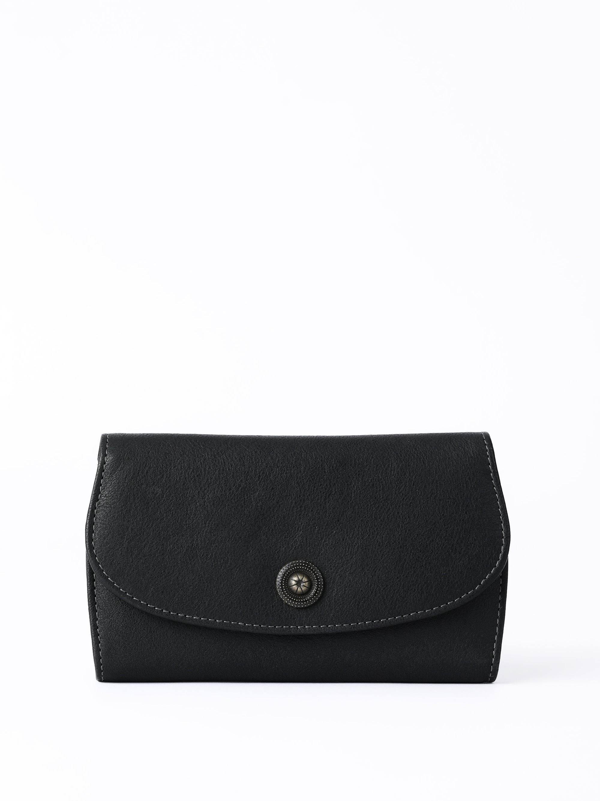 Harstone Leather Flapover Purse