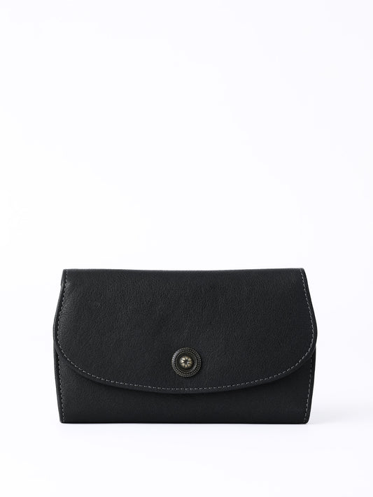 Harstone Leather Flapover Purse