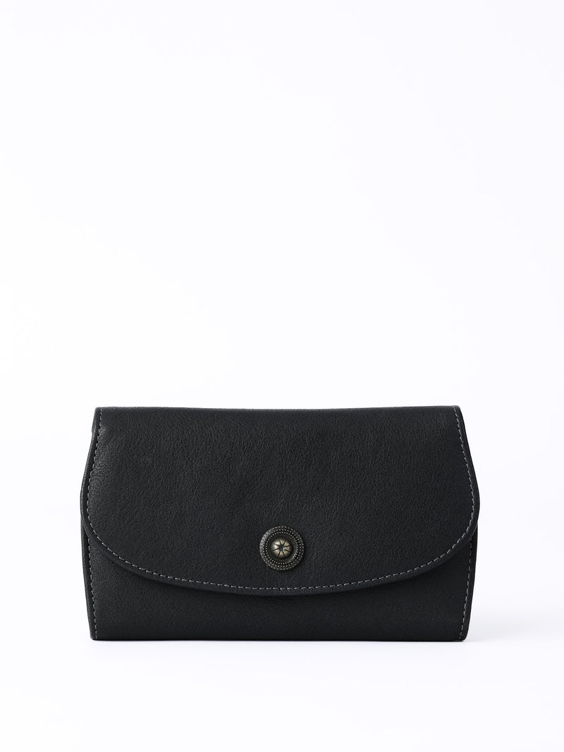 Harstone Leather Flapover Purse