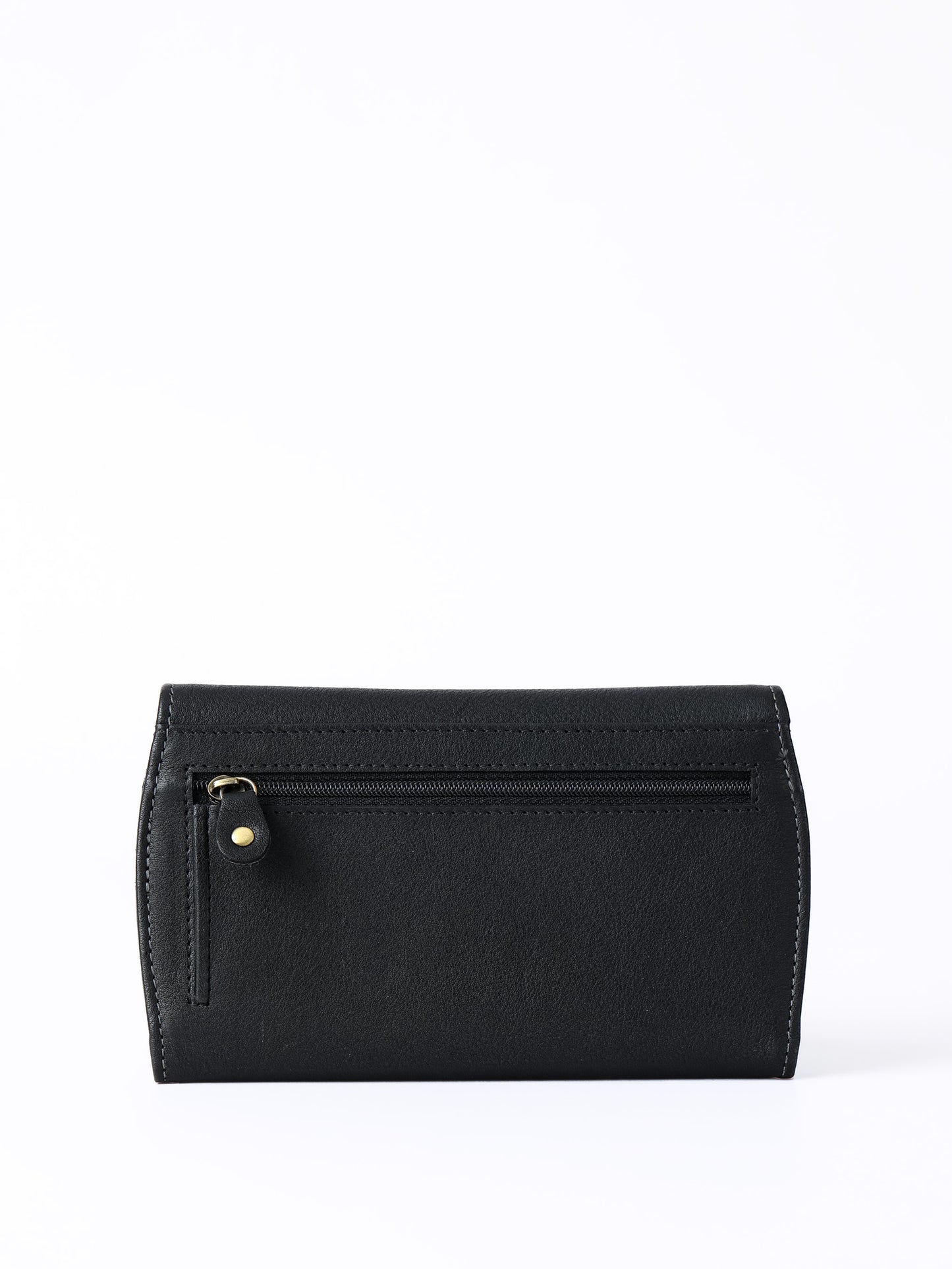 Harstone Leather Flapover Purse