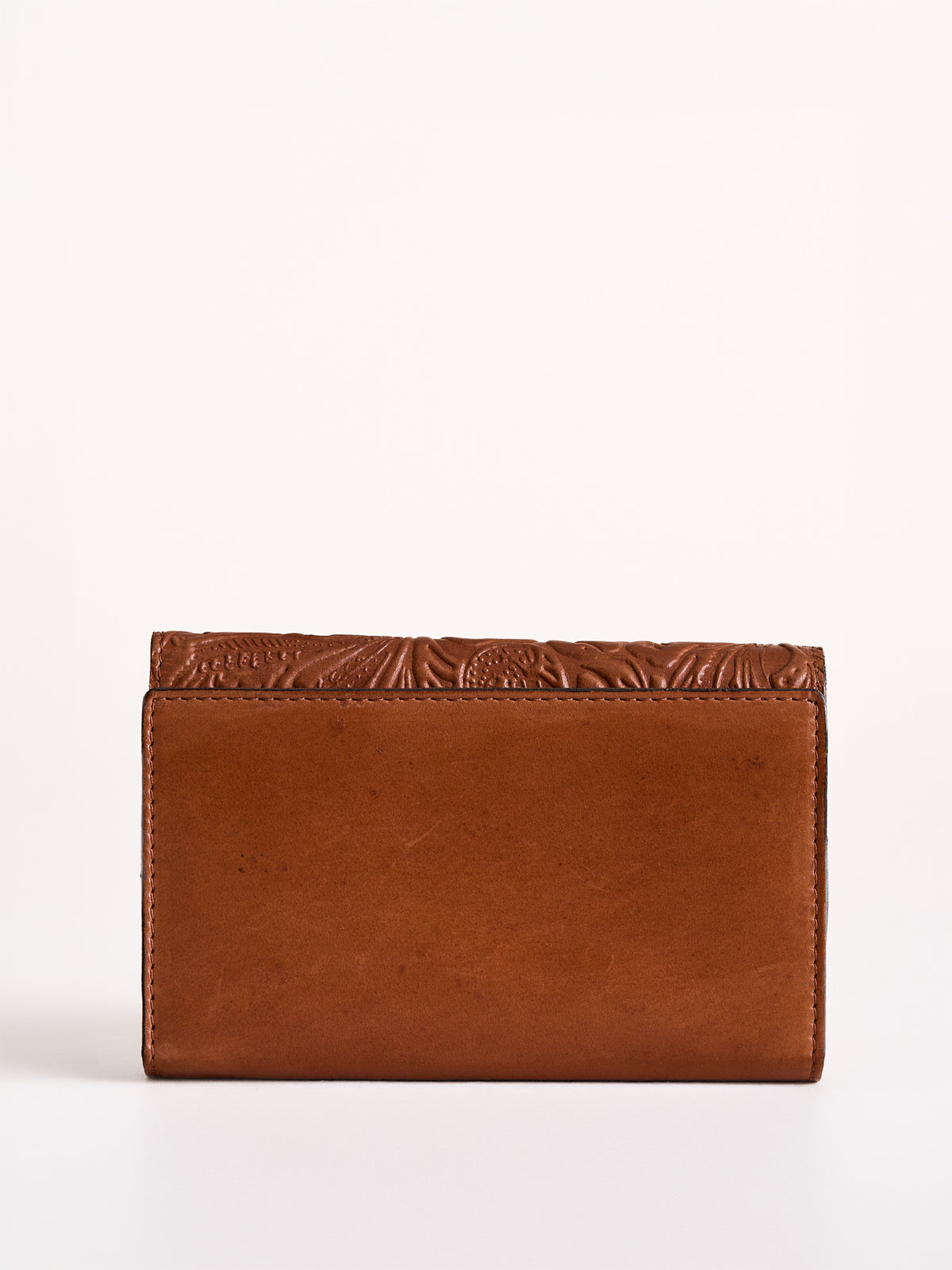 Temple Leather Purse