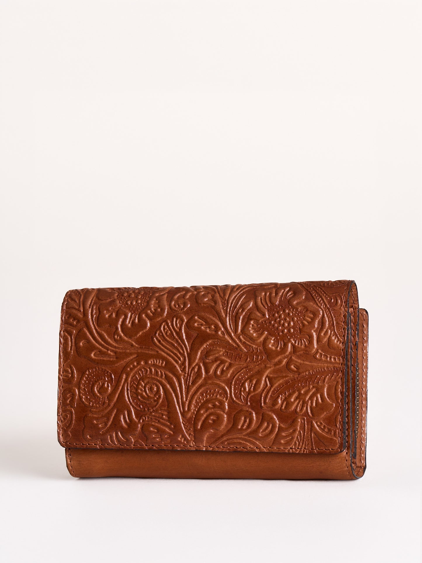 Temple Leather Purse