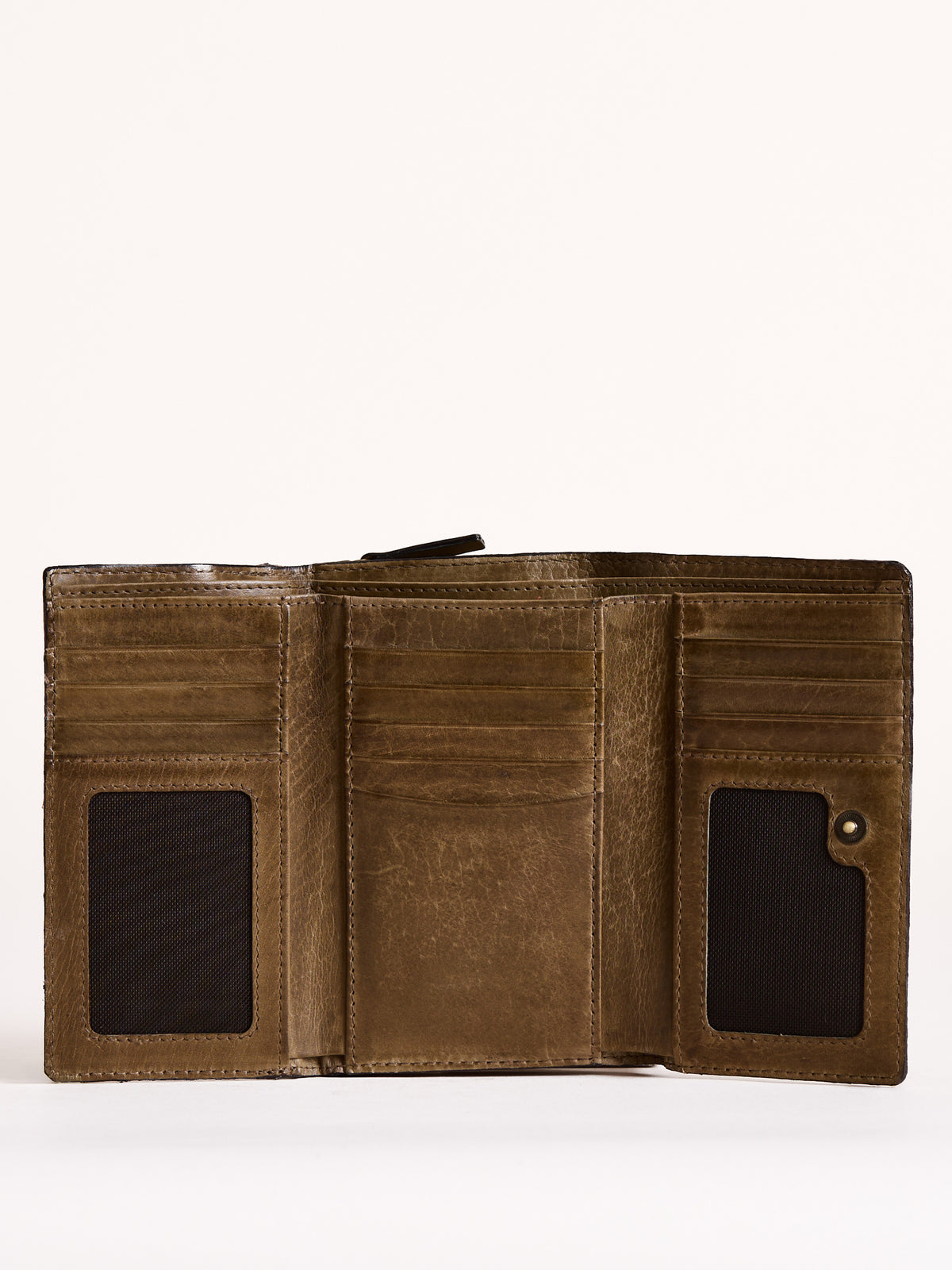 Temple Leather Purse