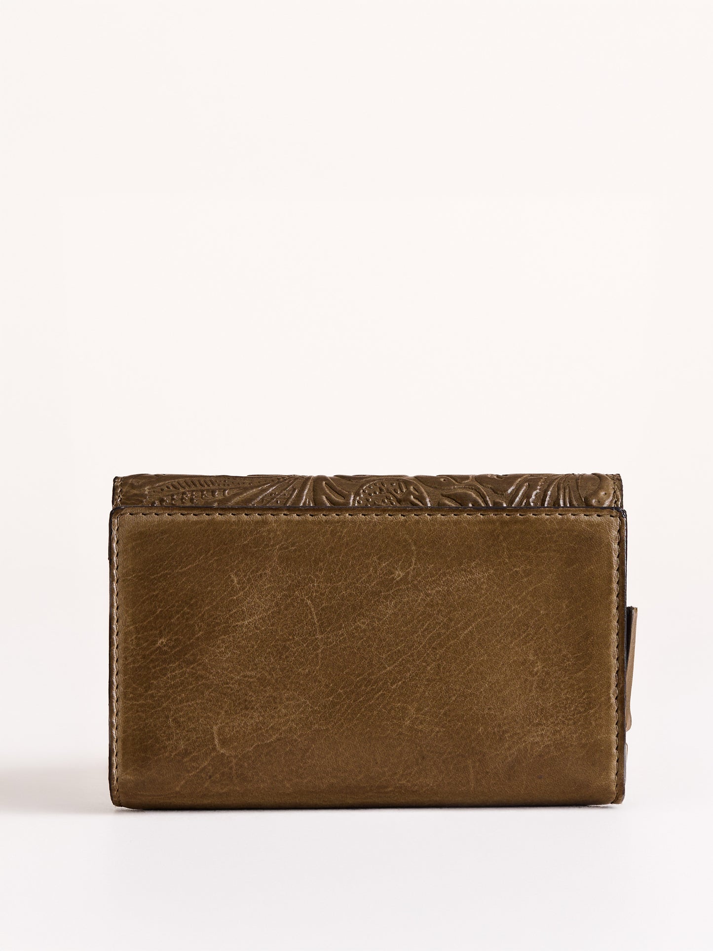Temple Leather Purse