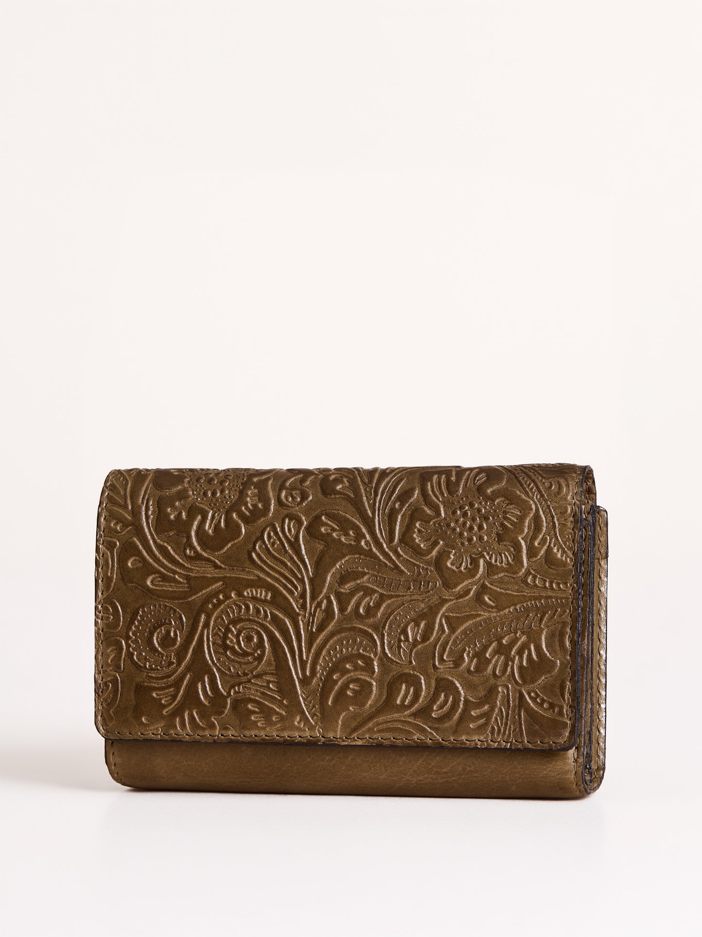 Temple Leather Purse