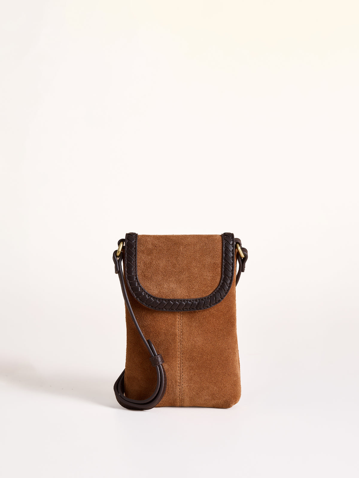 Scales Suede Mobile Purse