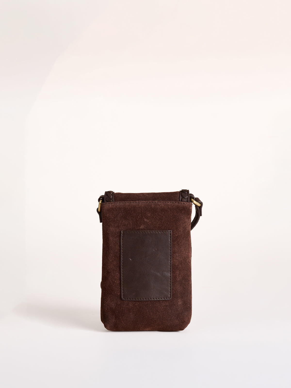 Scales Suede Mobile Purse