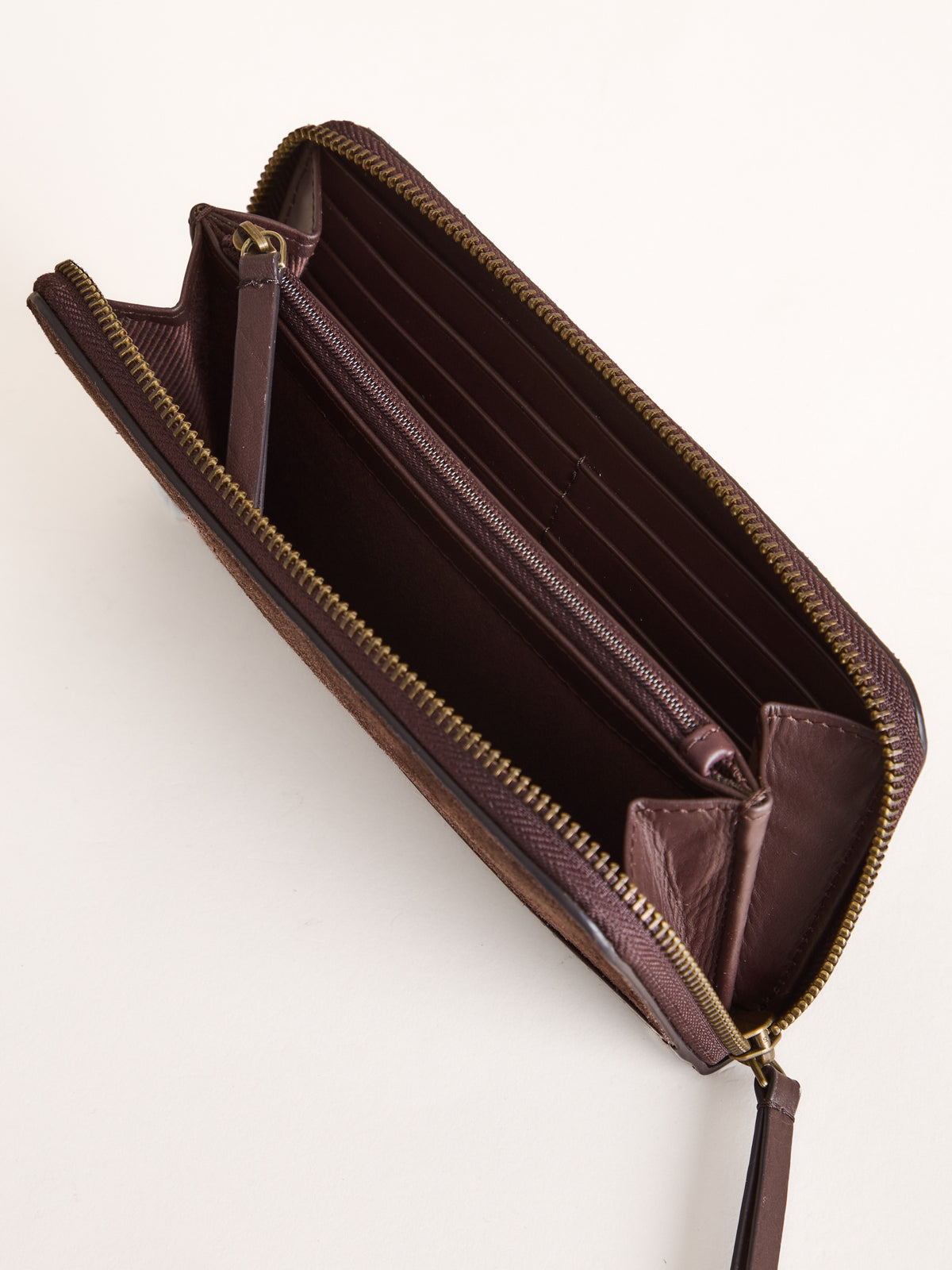 Lowther Large Suede Purse