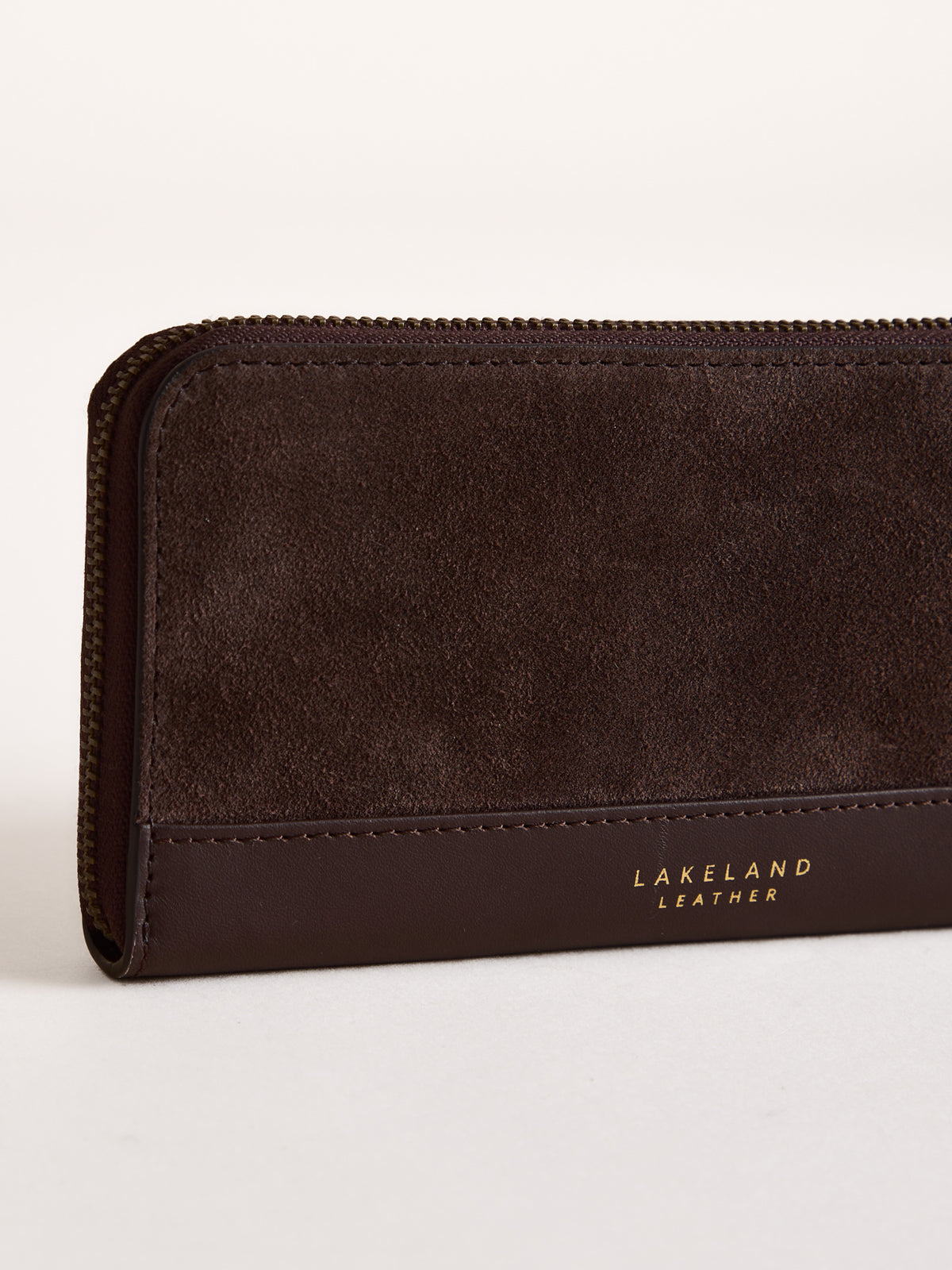 Lowther Large Suede Purse