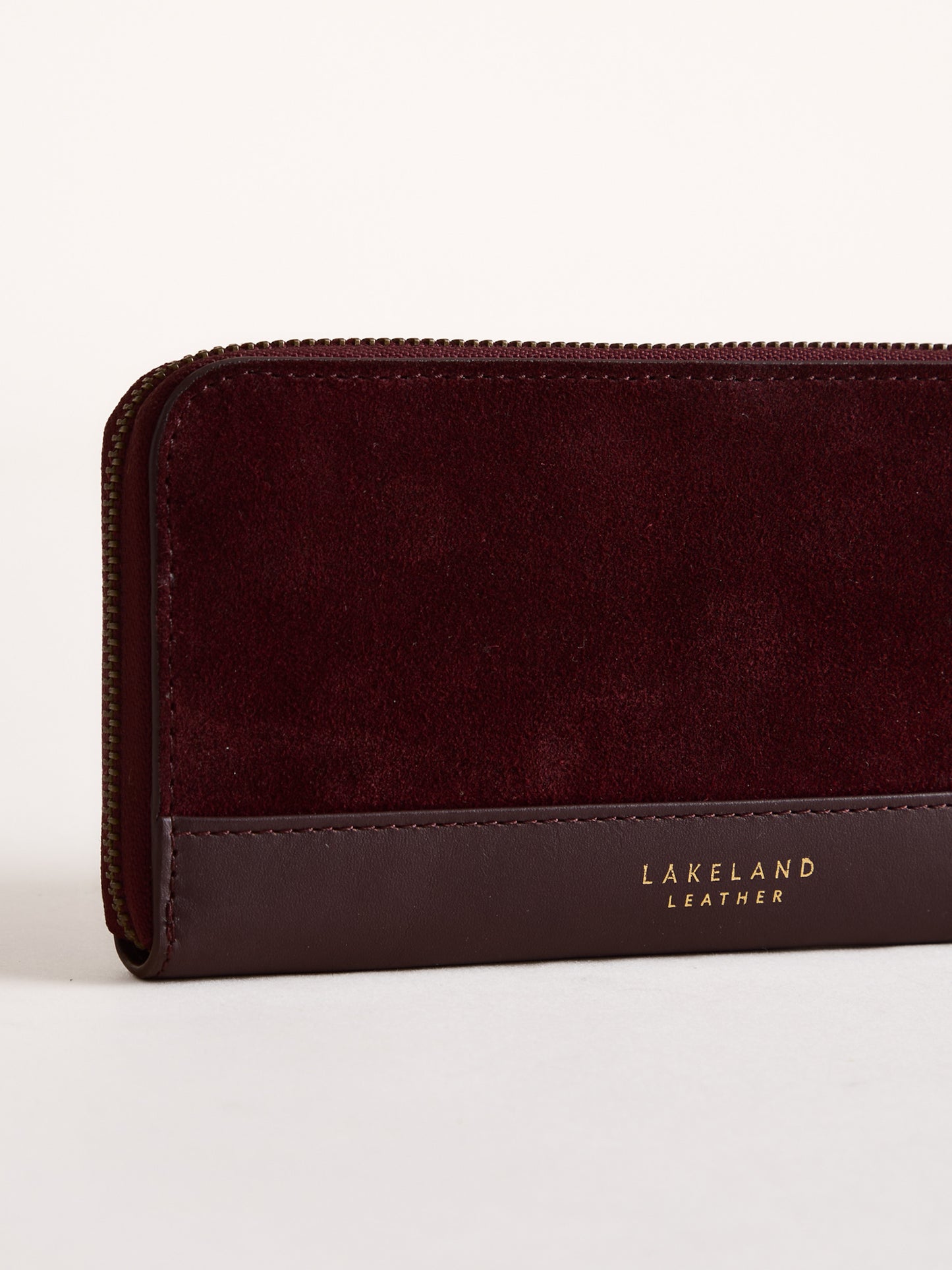 Lowther Large Suede Purse