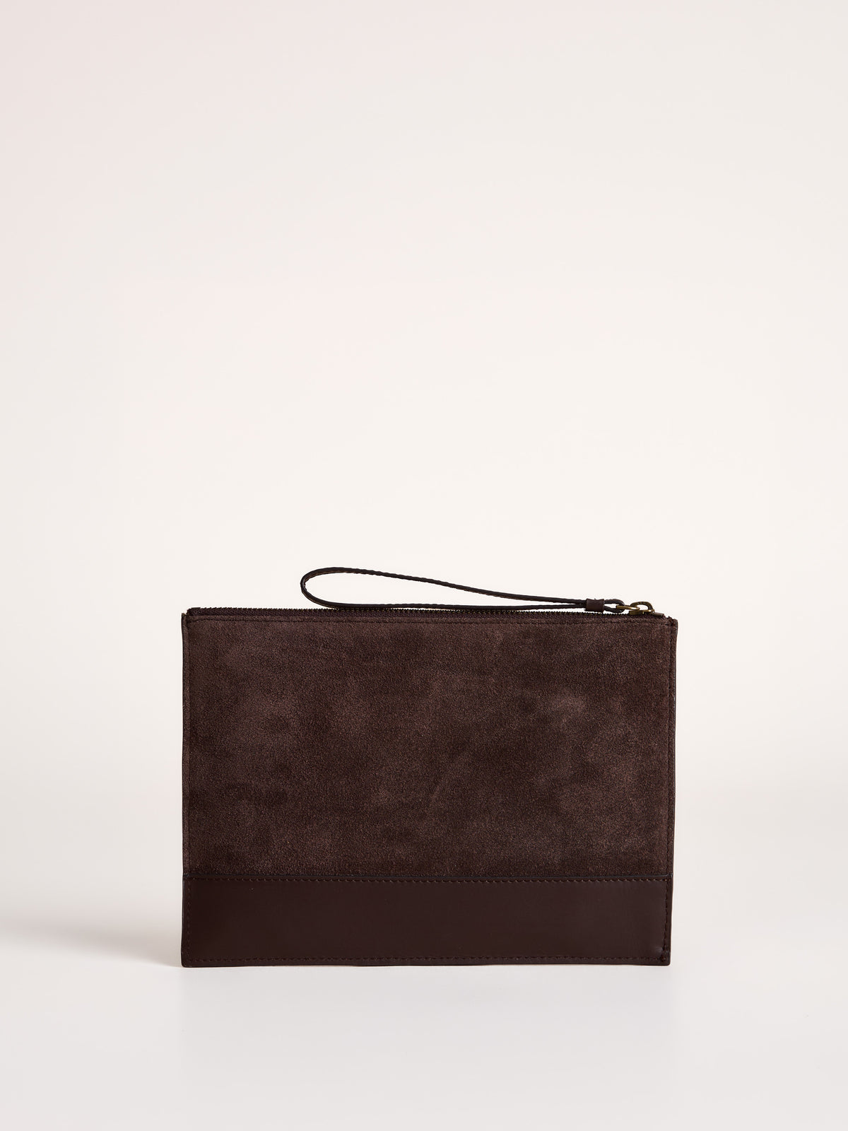Lowther Suede Clutch