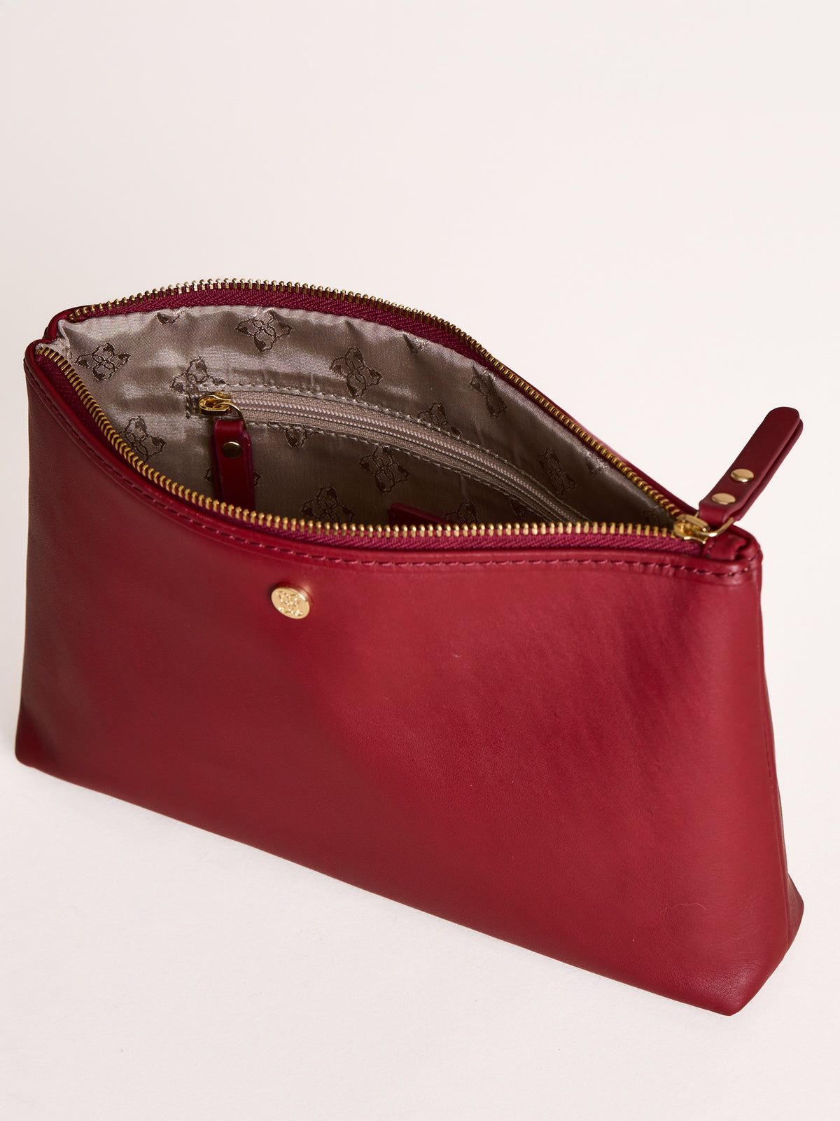 Grasmere Leather Zip Pouch