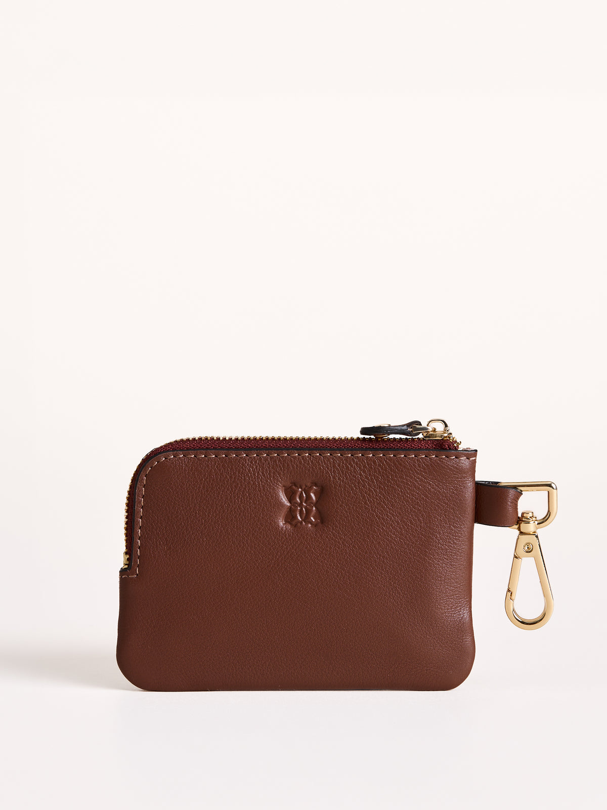Leather Coin Keyring Purse