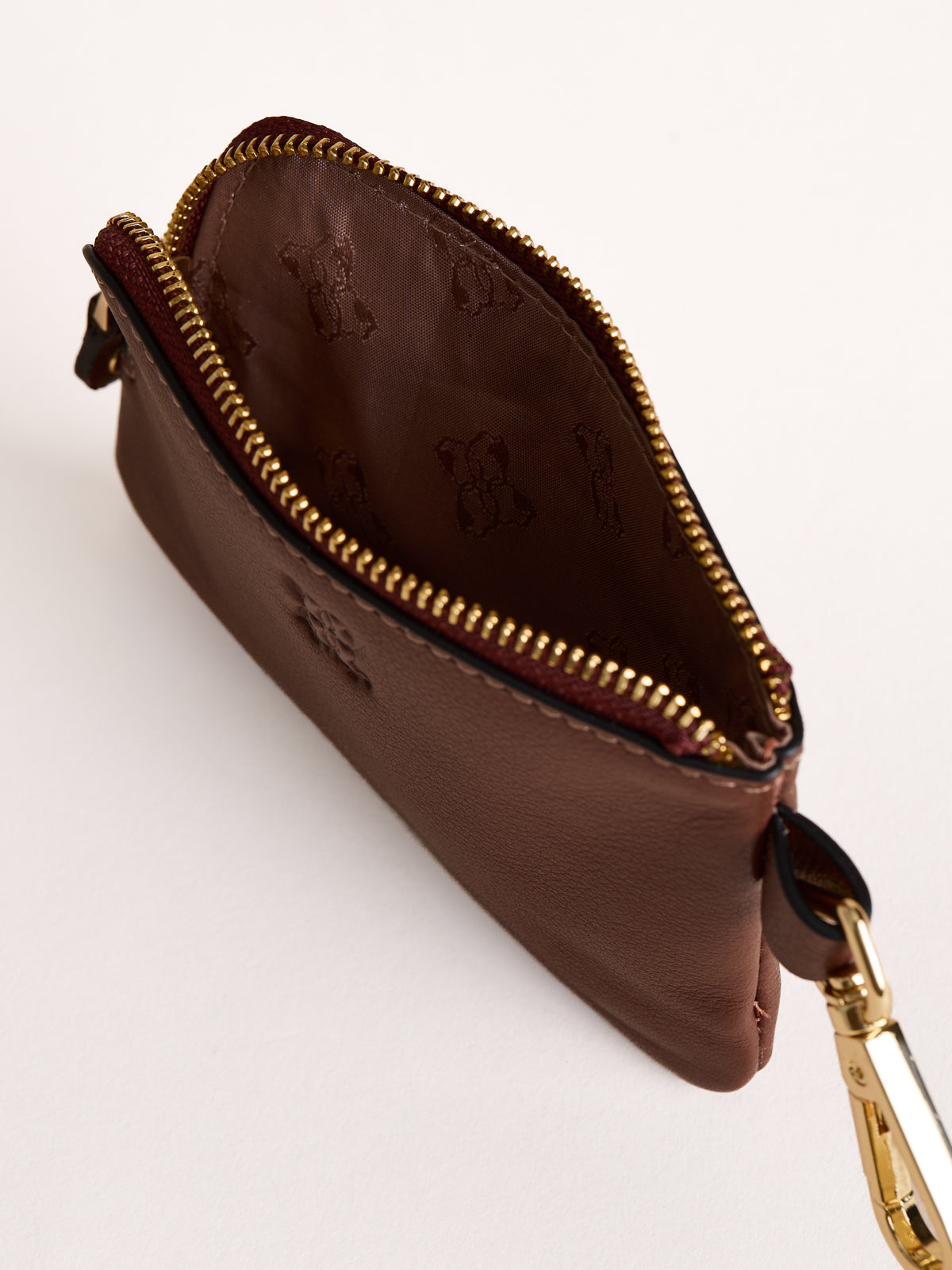 Leather Coin Keyring Purse