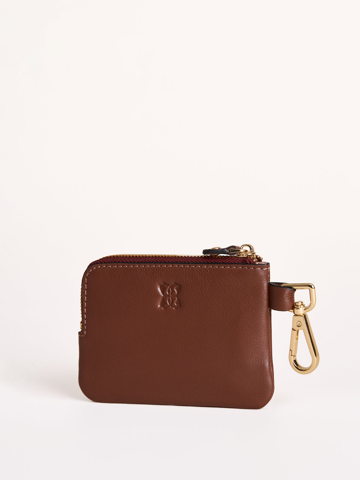 Leather Coin Keyring Purse