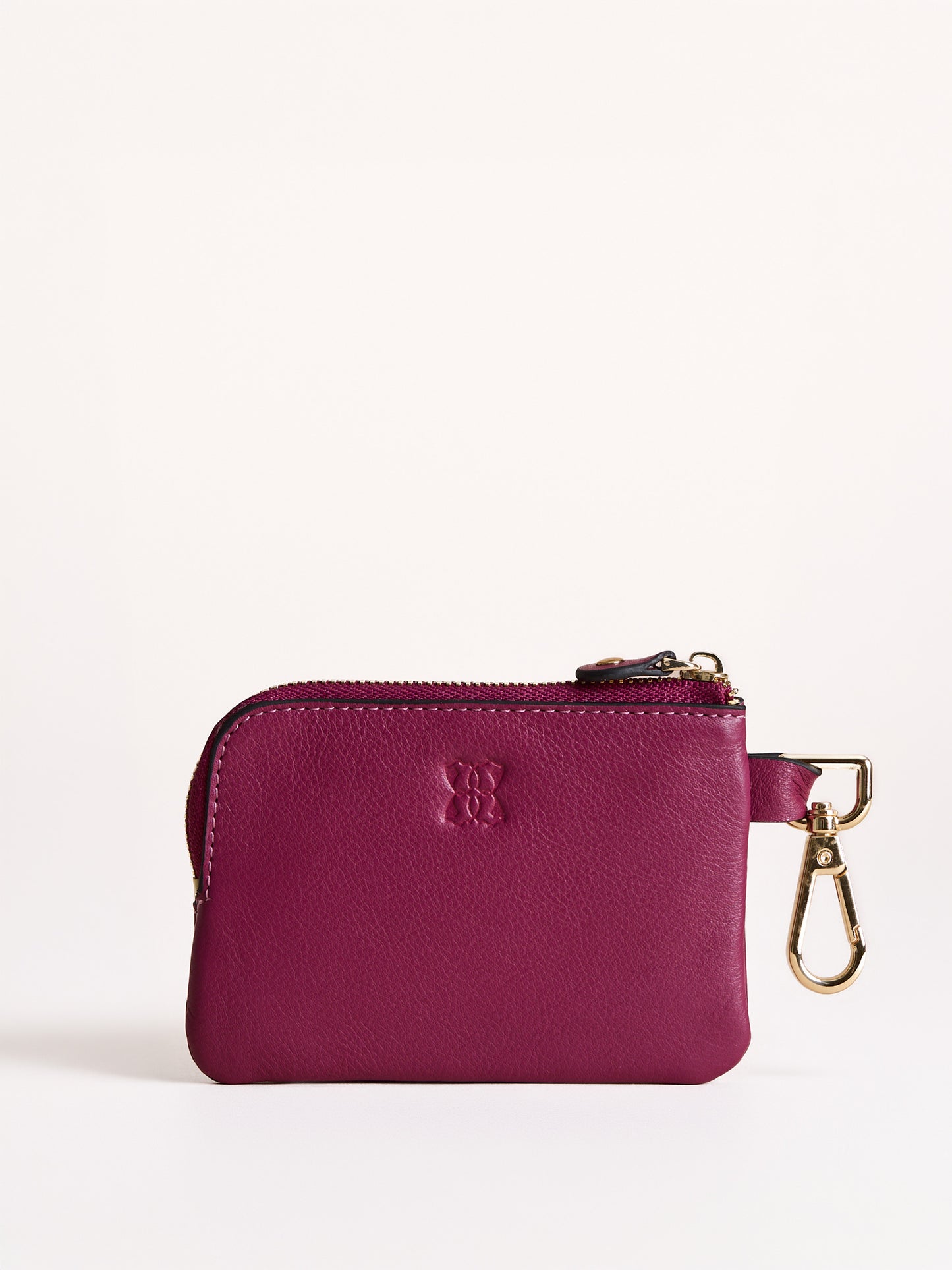 Leather Coin Keyring Purse