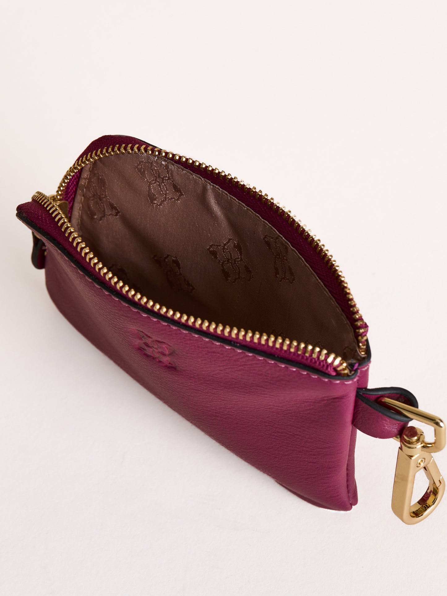 Leather Coin Keyring Purse