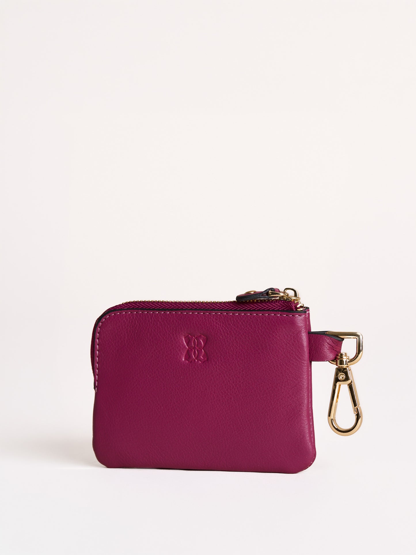 Leather Coin Keyring Purse