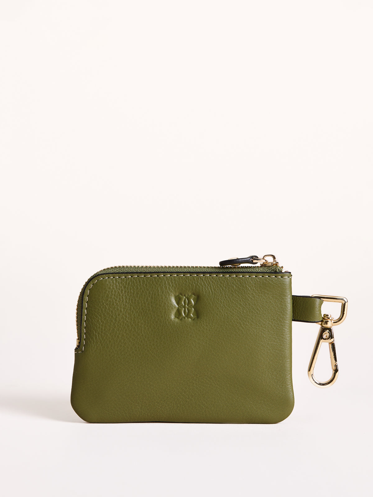 Leather Coin Keyring Purse