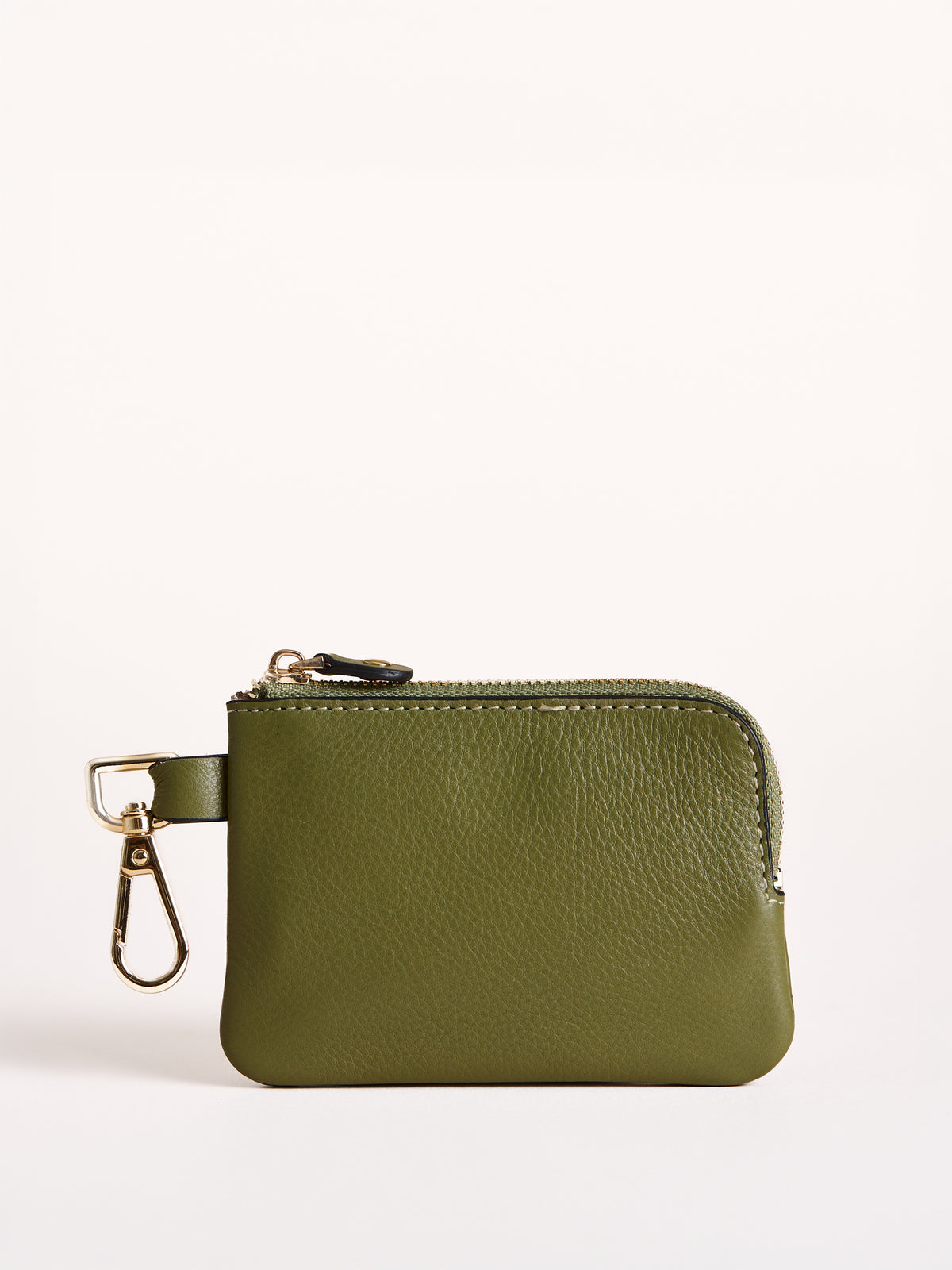 Leather Coin Keyring Purse