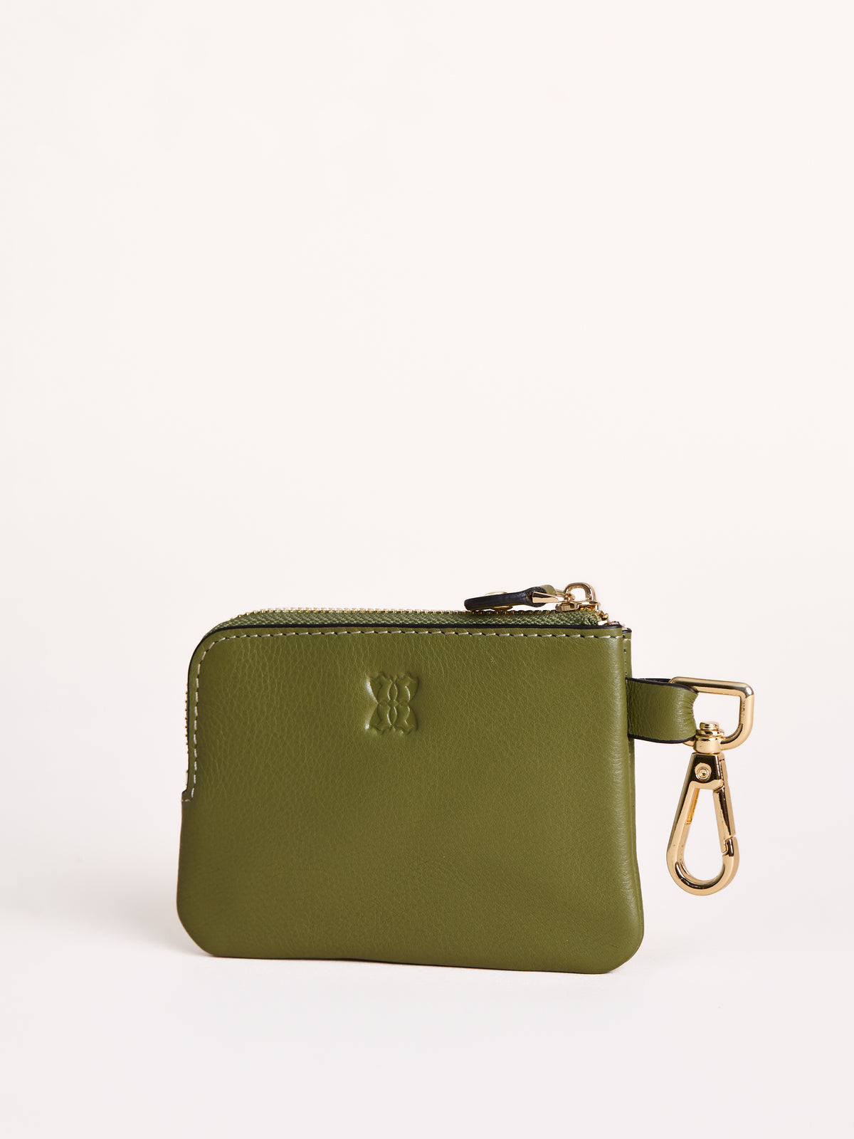Leather Coin Keyring Purse