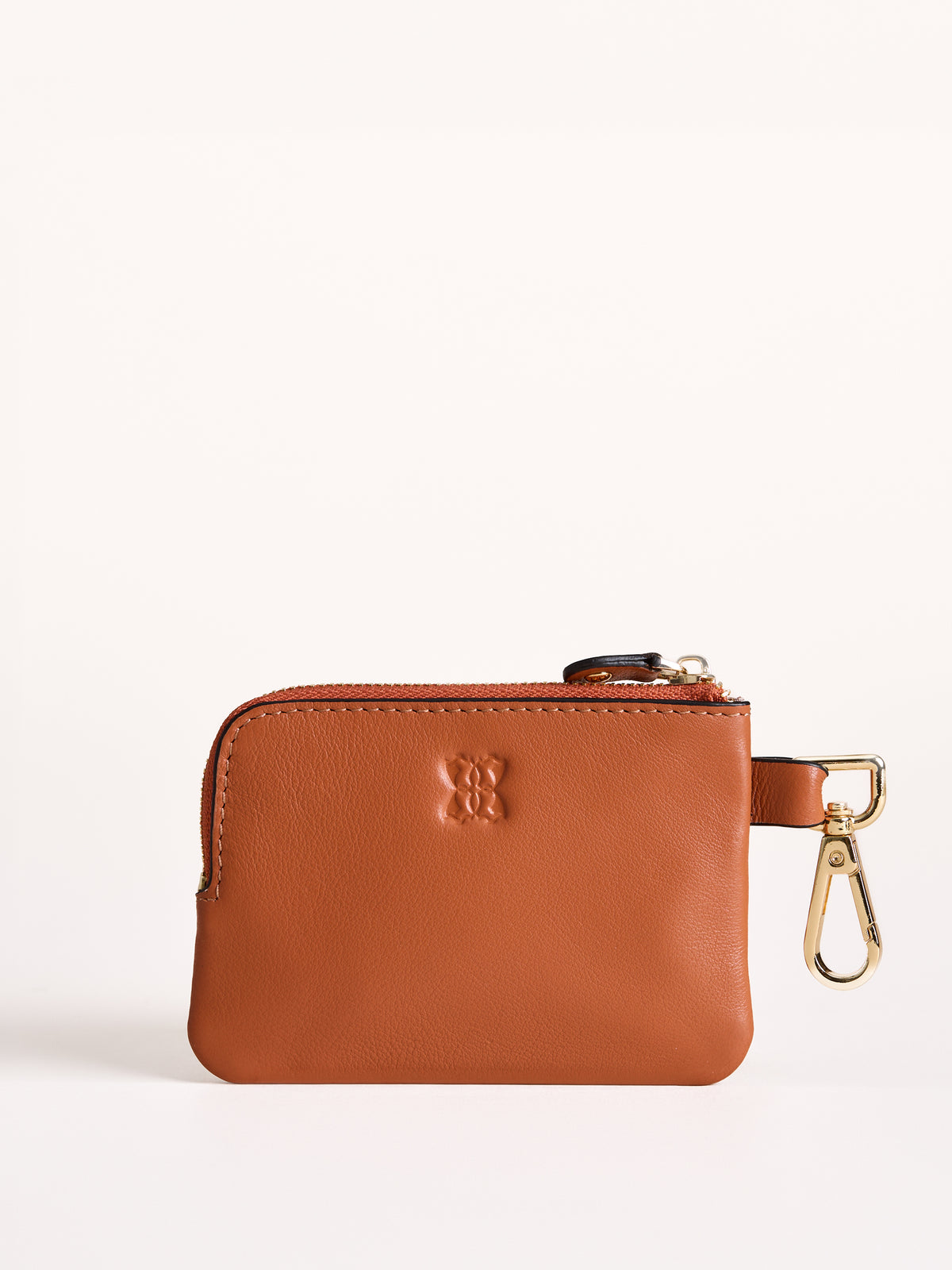 Leather Coin Keyring Purse