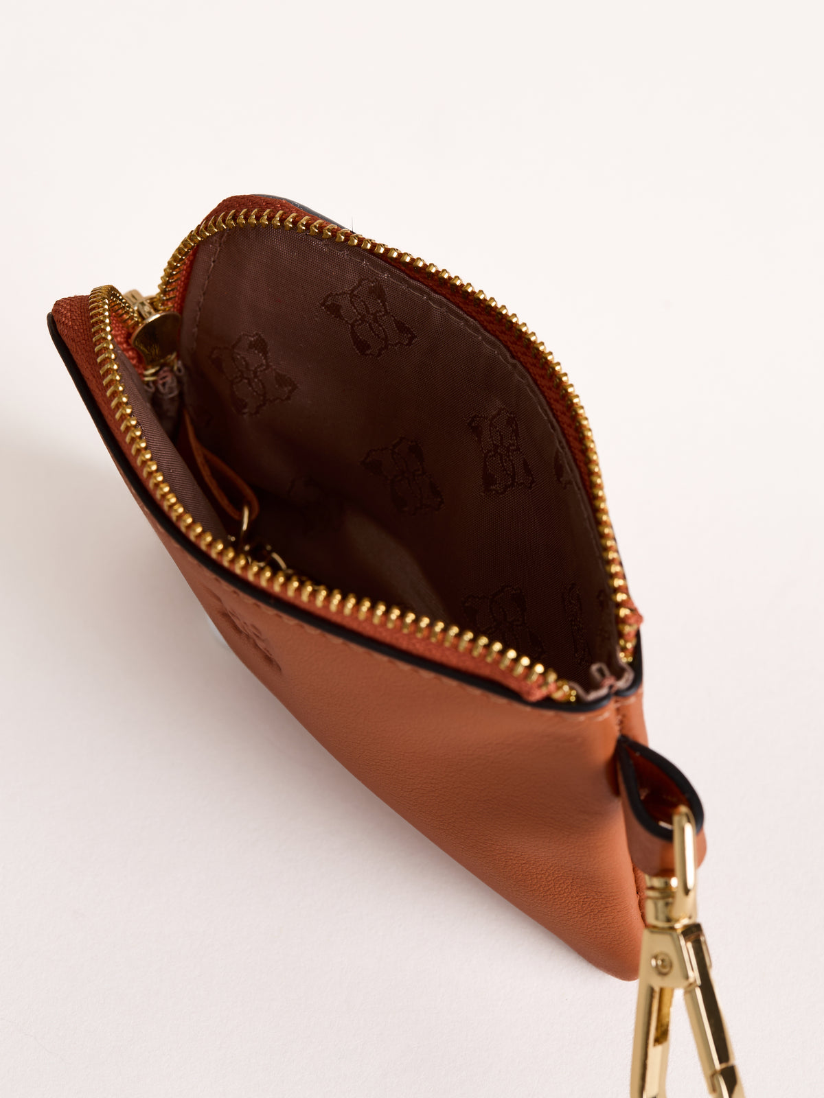 Leather Coin Keyring Purse