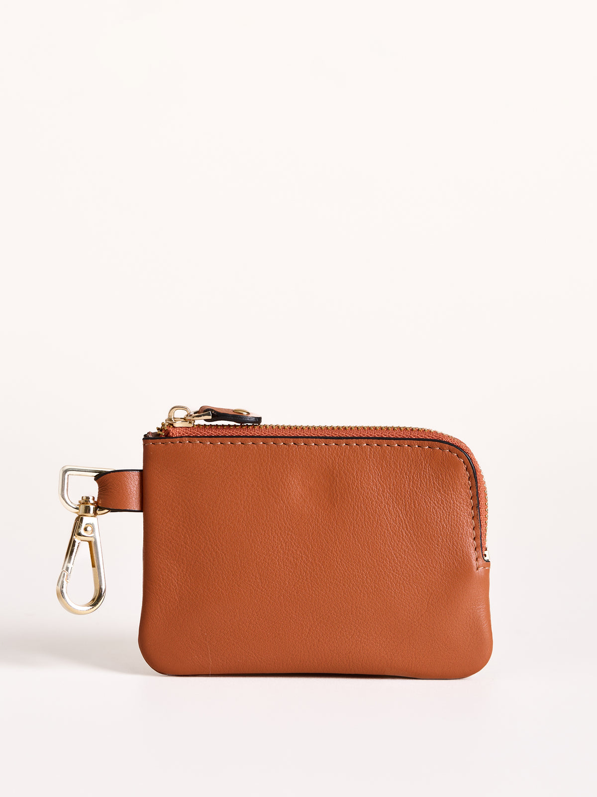 Leather Coin Keyring Purse