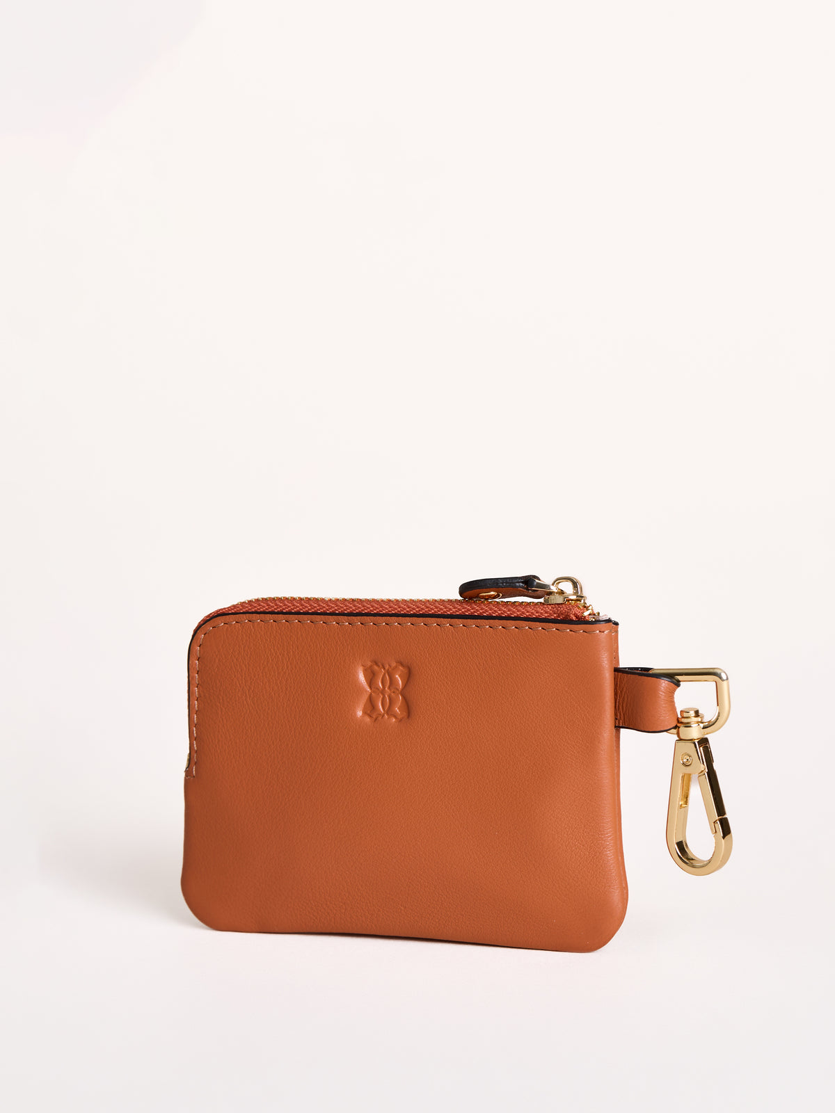 Leather Coin Keyring Purse