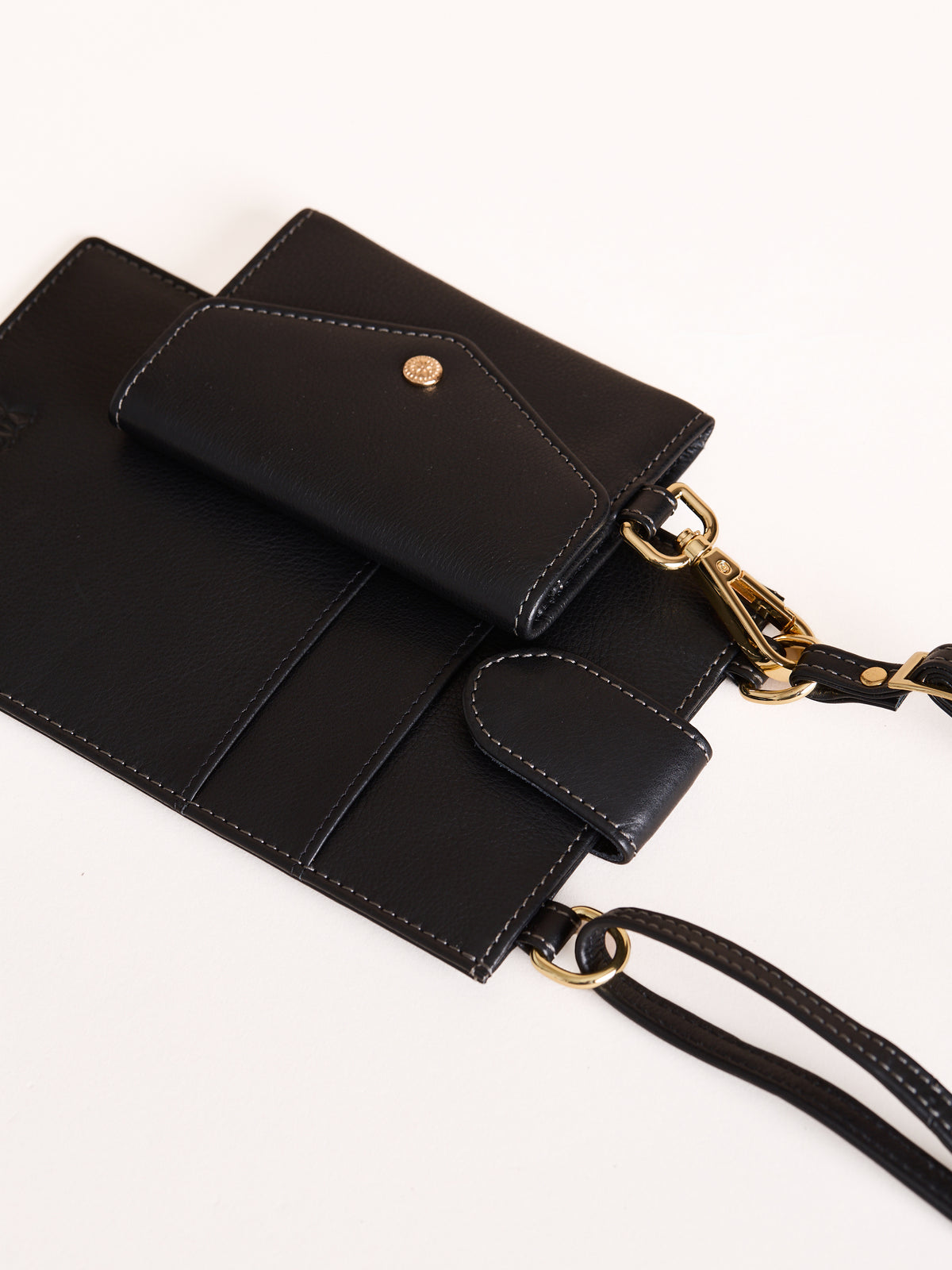Leather Mobile Coin Card Purse