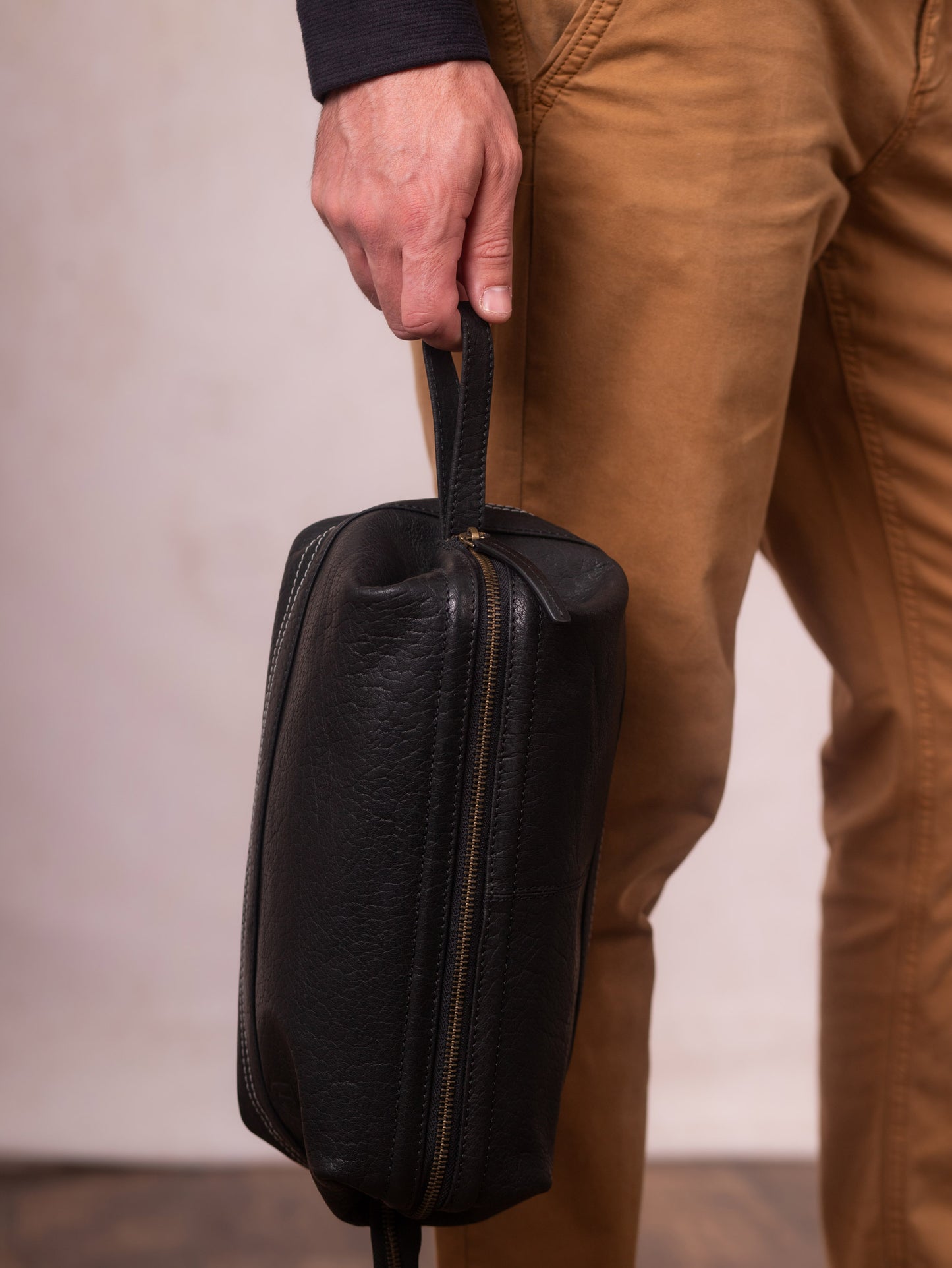 Keswick Leather Washbag
