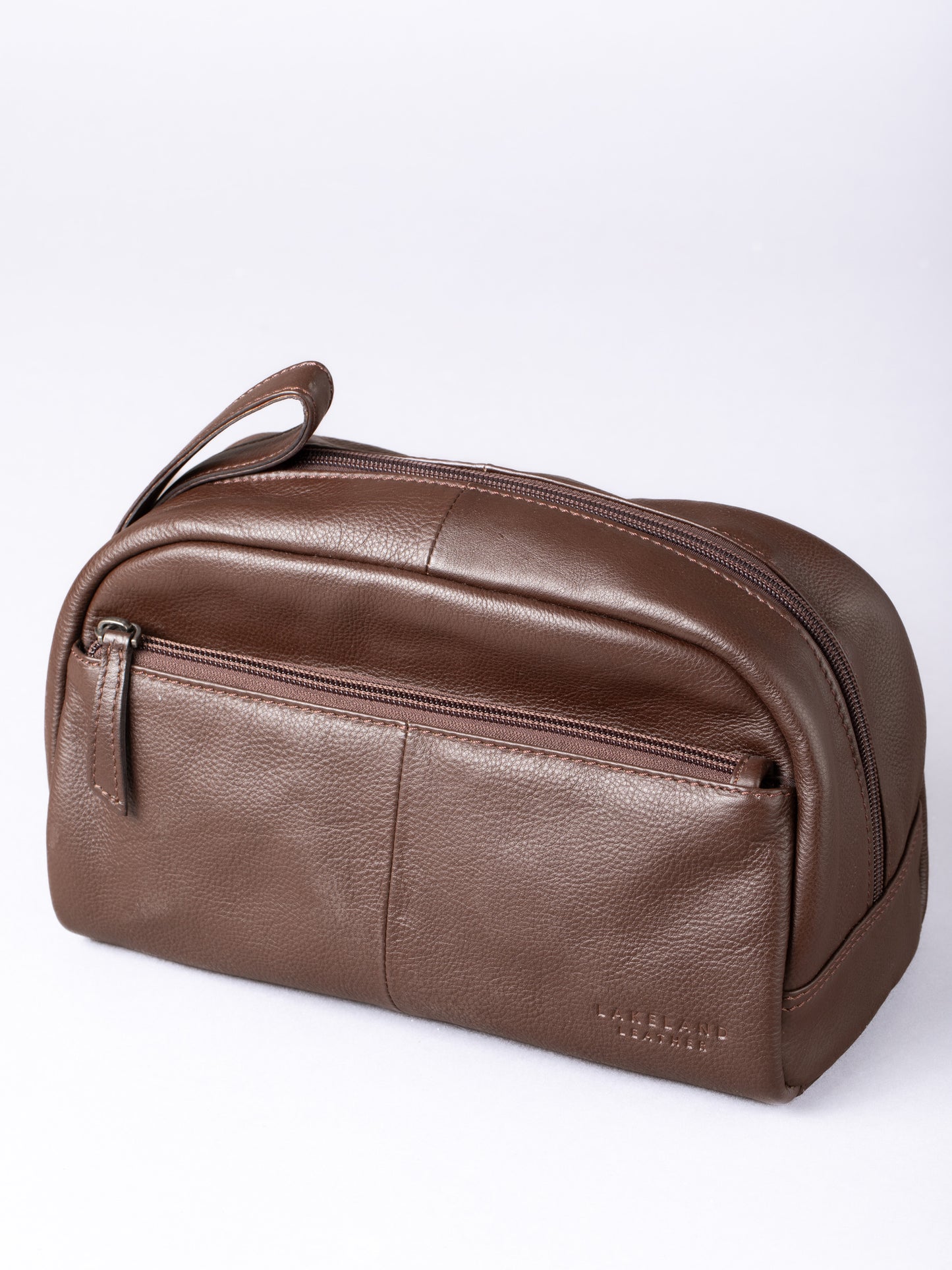 Silloth Leather Washbag