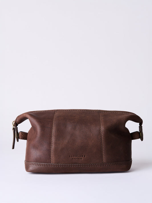 Hutton Leather Washbag