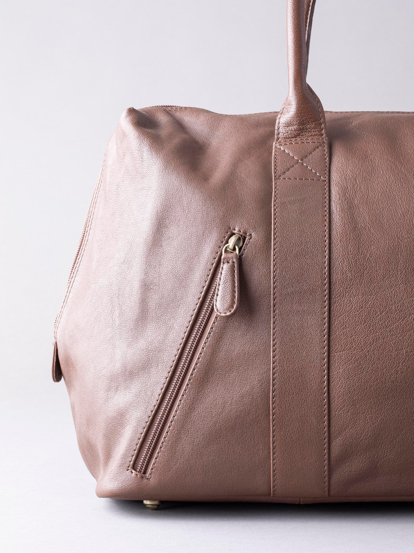 Discoverer Large Leather Holdall