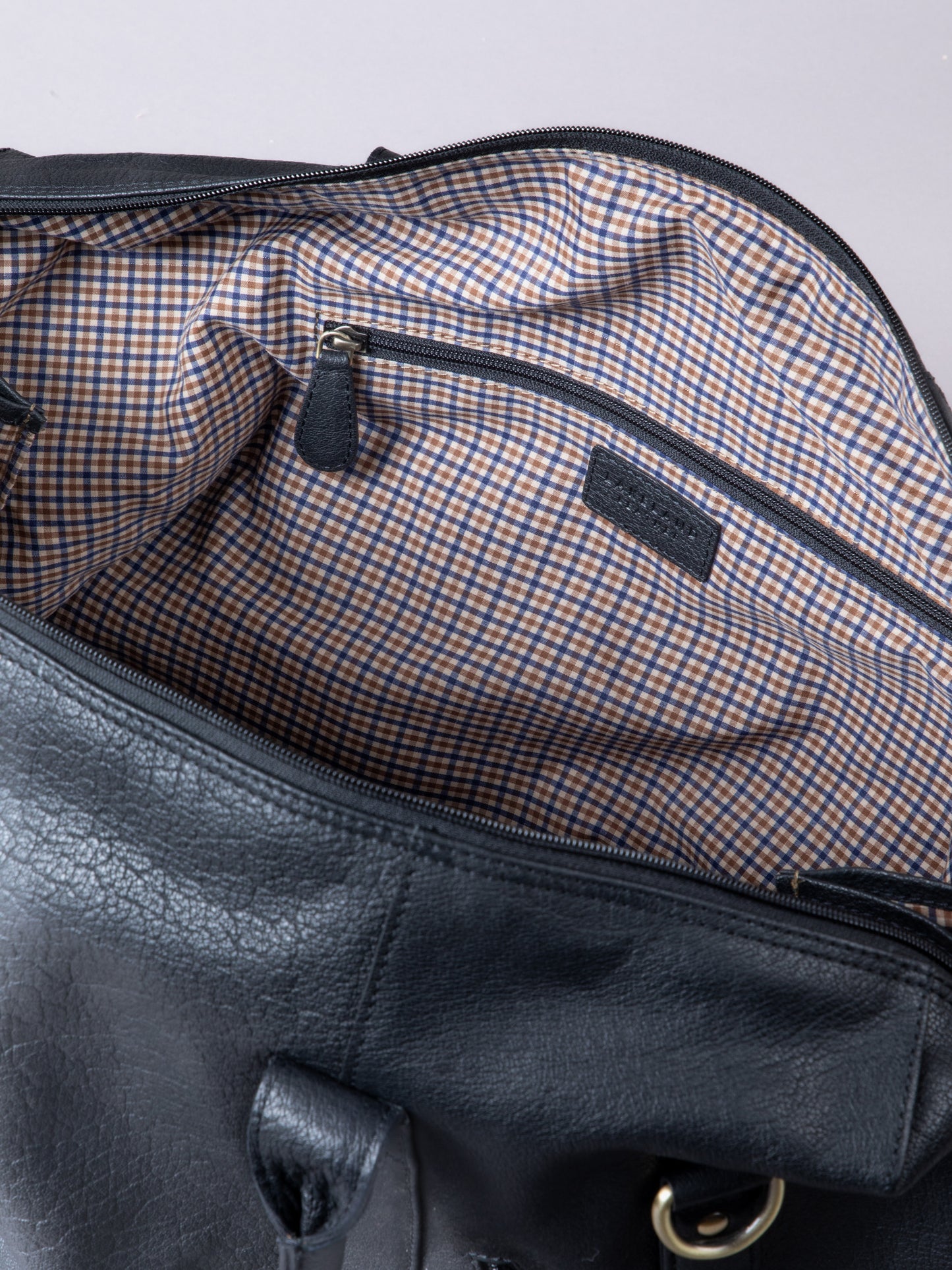 Discoverer Large Leather Holdall