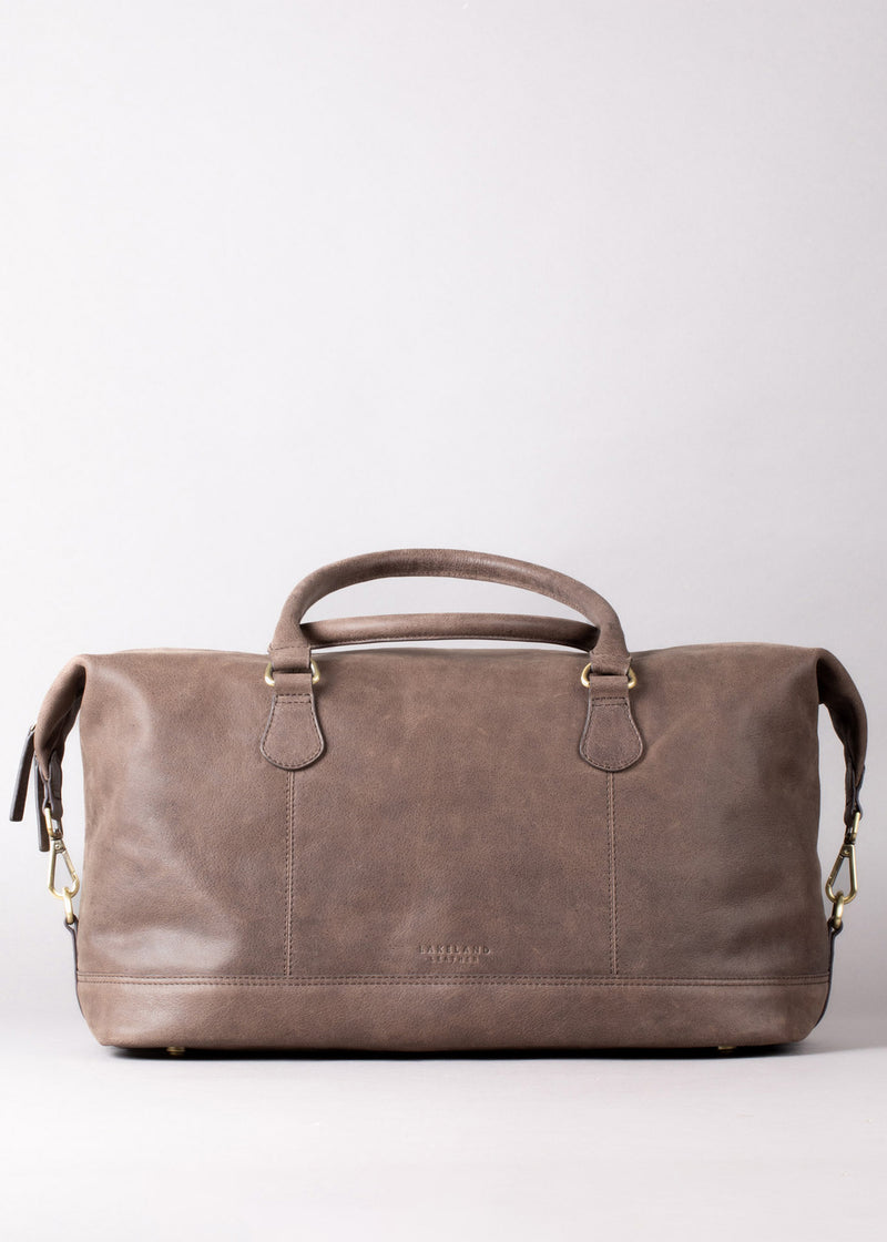 Hutton Medium Leather Holdall