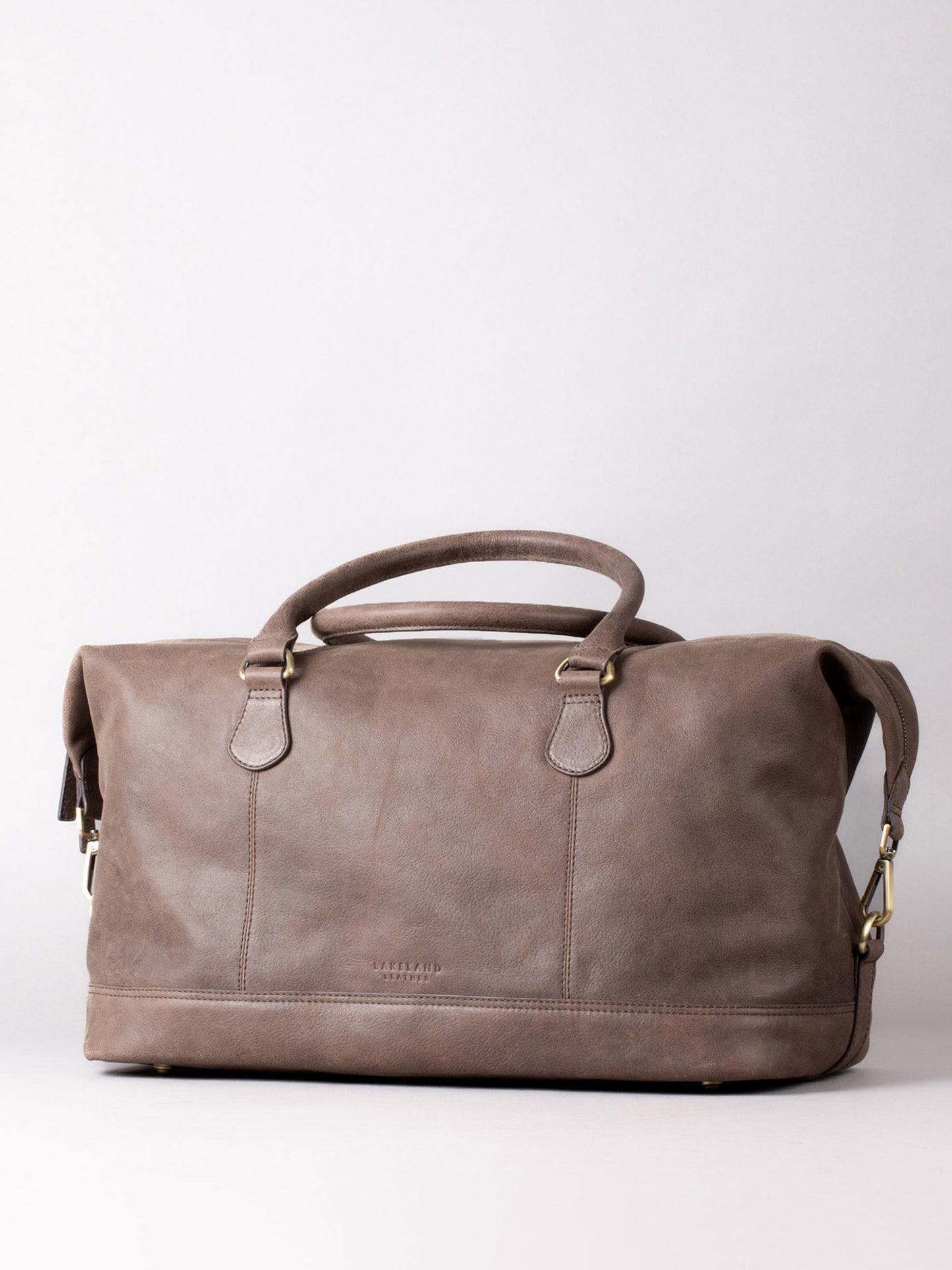 Hutton Medium Leather Holdall